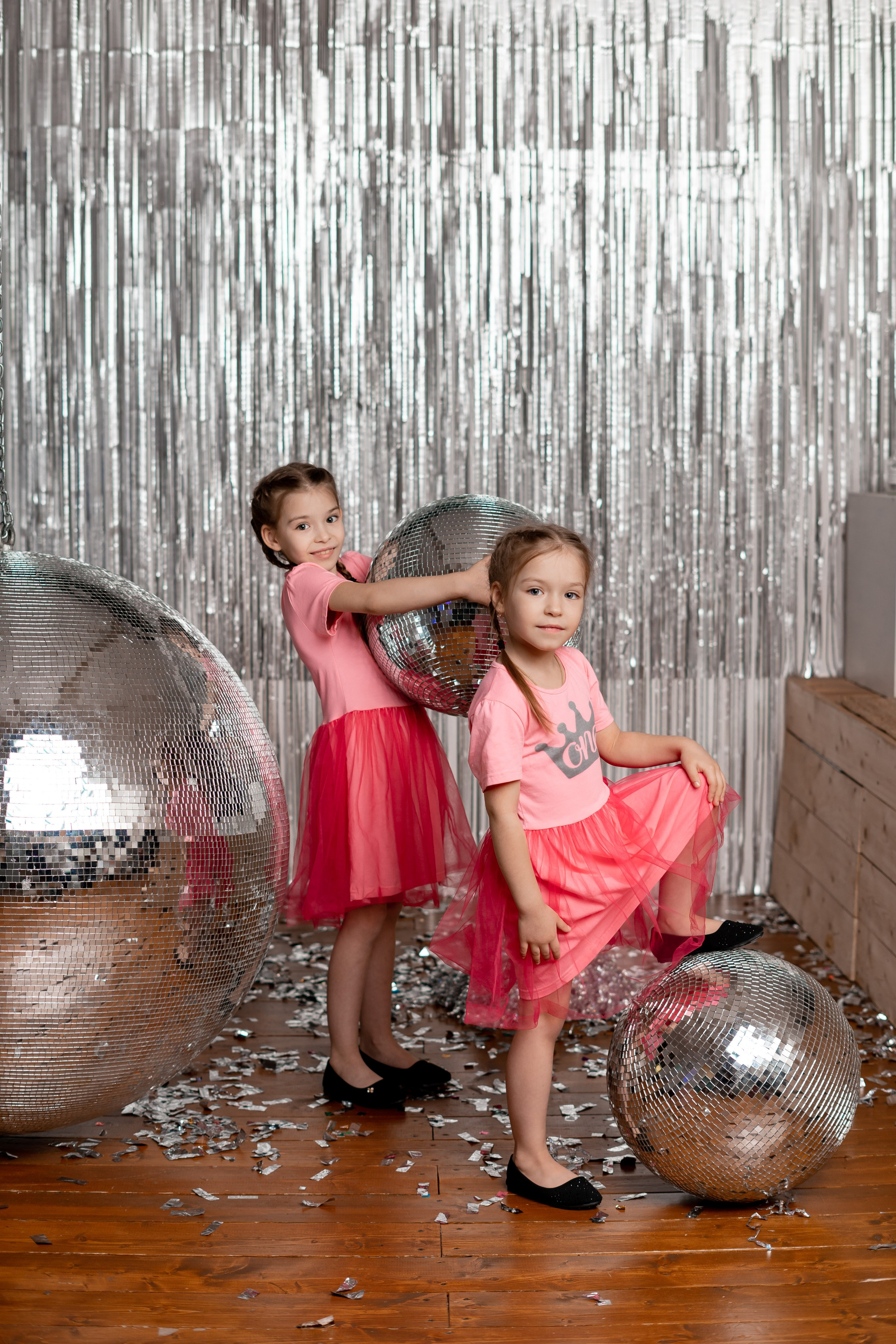 Новогодняя фотостудия. Семейный фотограф СПб Анастасия Василь. Фотосессия на годик