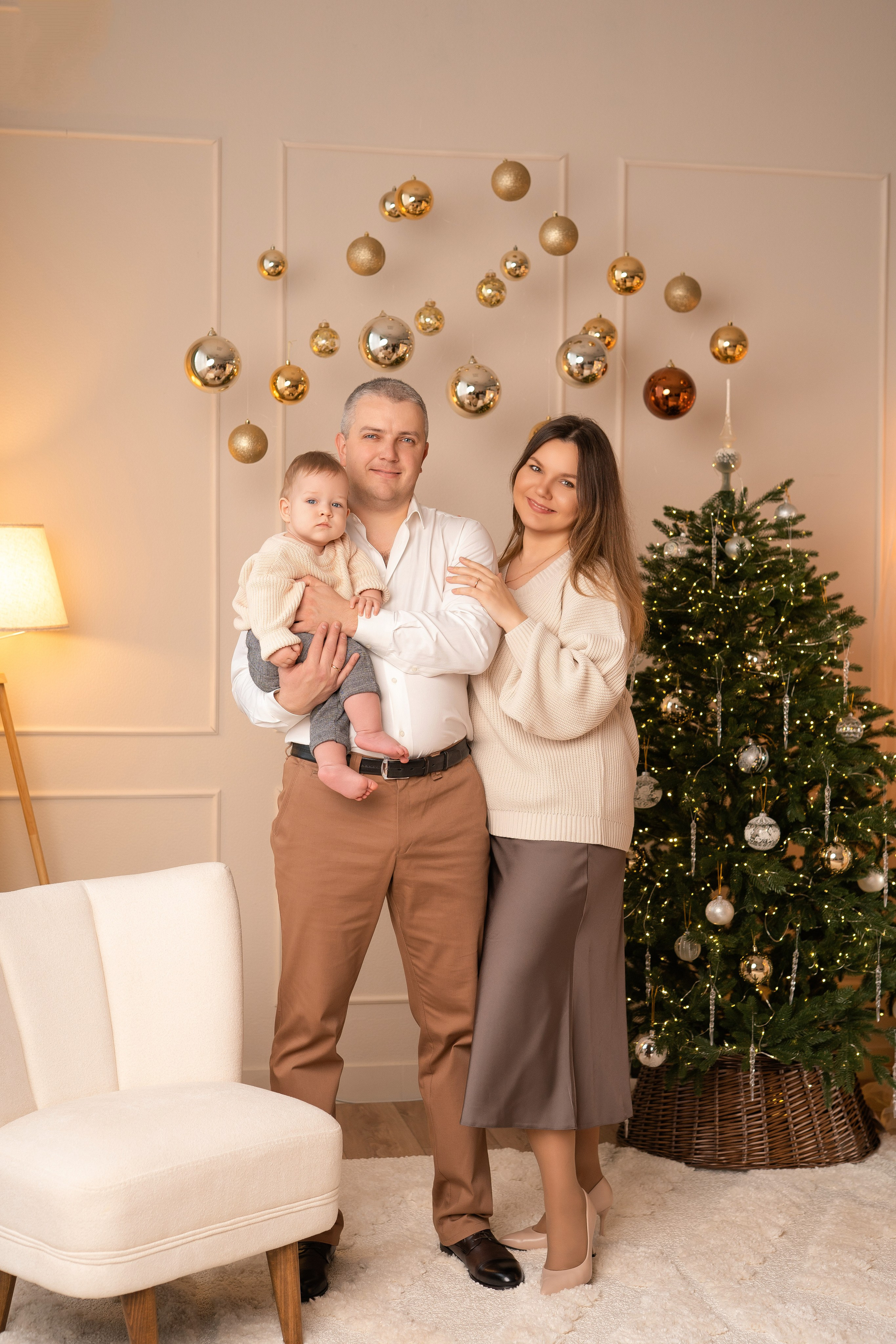 Новогодний 2024-2025. Фотограф новорожденных г. Рязань, детский и семейный фотограф