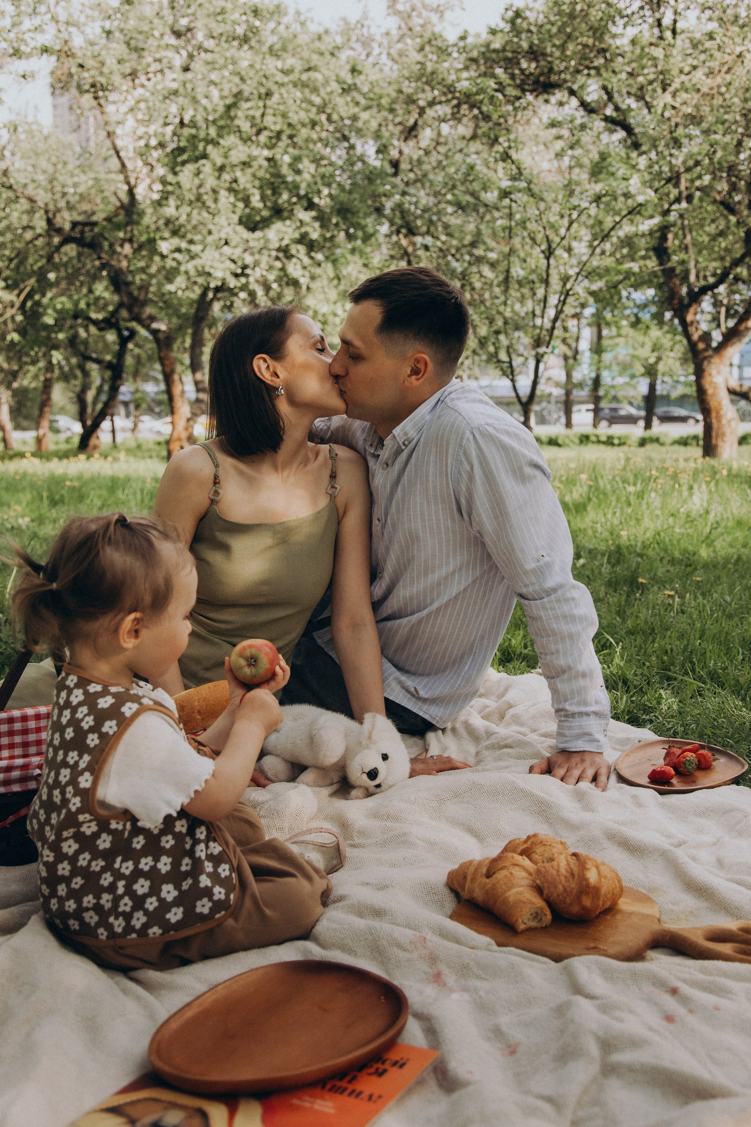 Семейный пикник. Фотограф lifestylе в Москве Пшеничная Анастасия