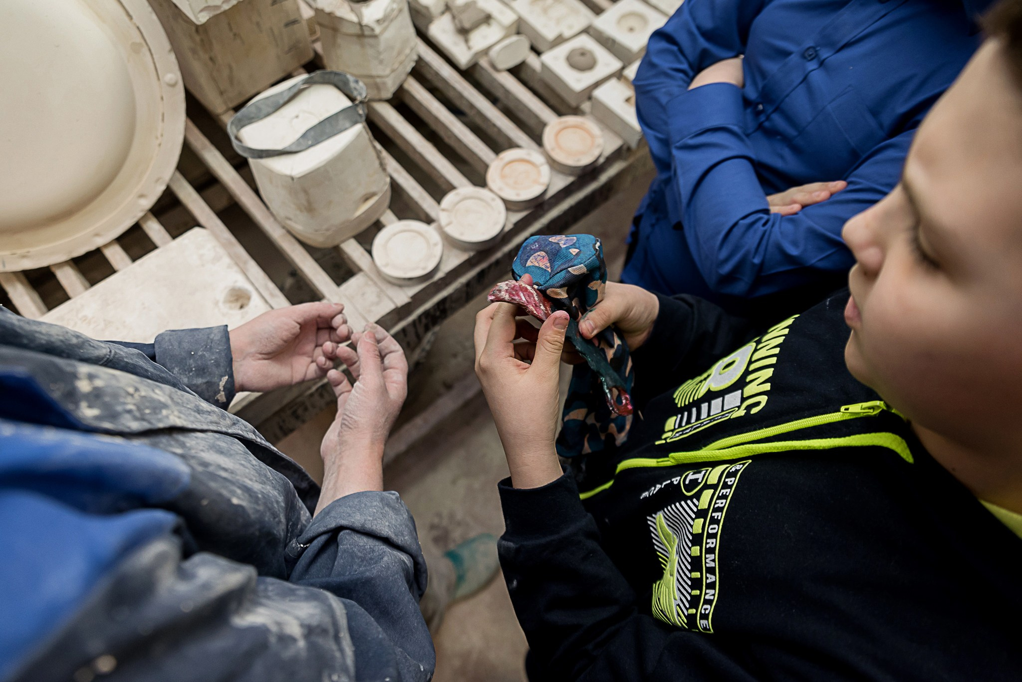 Экскурсия в цех по производству керамики. Свадебный и семейный фотограф из Санкт-Петербурга Климов Анатолий
