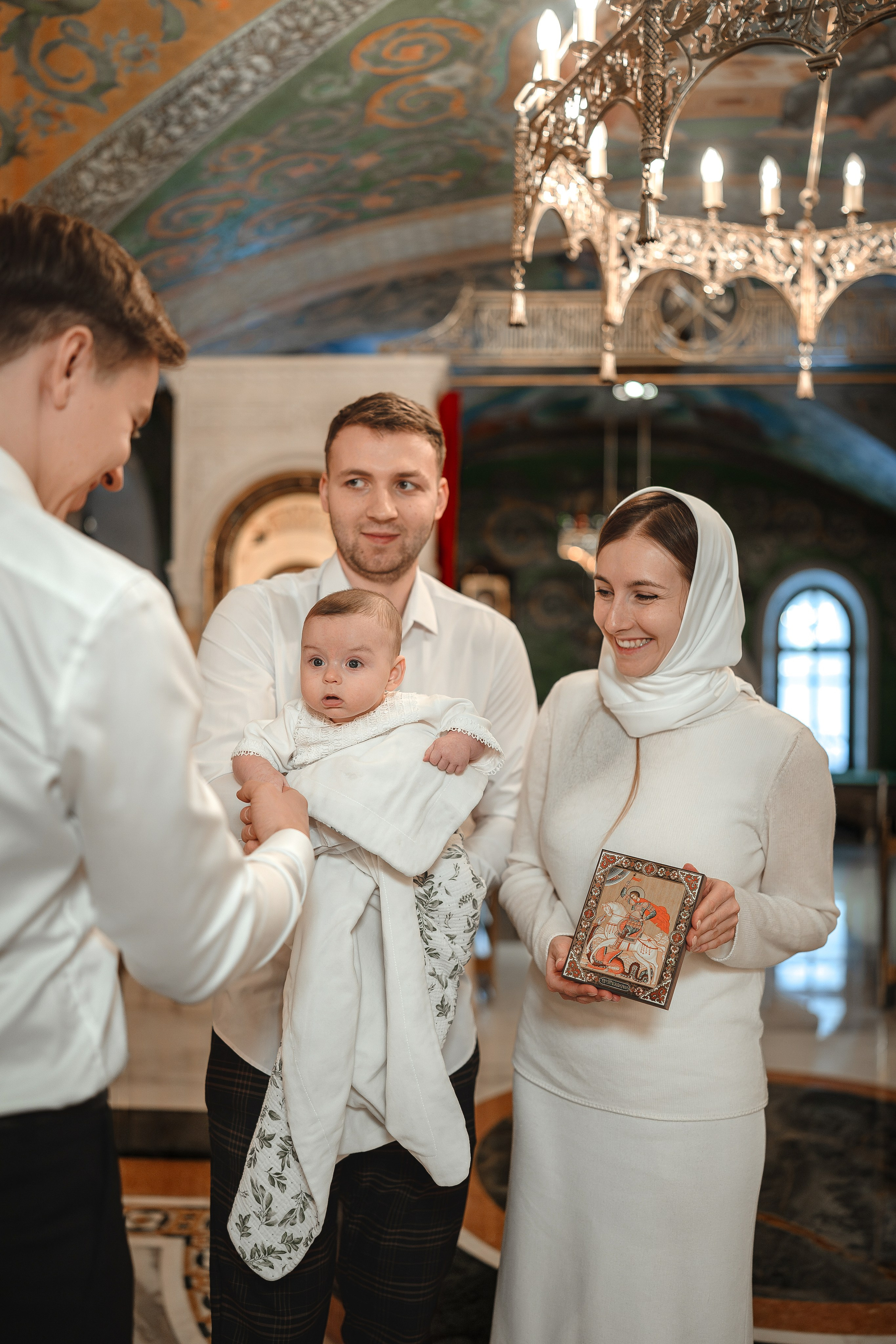 Фотограф на крещение в Сретенском монастыре 