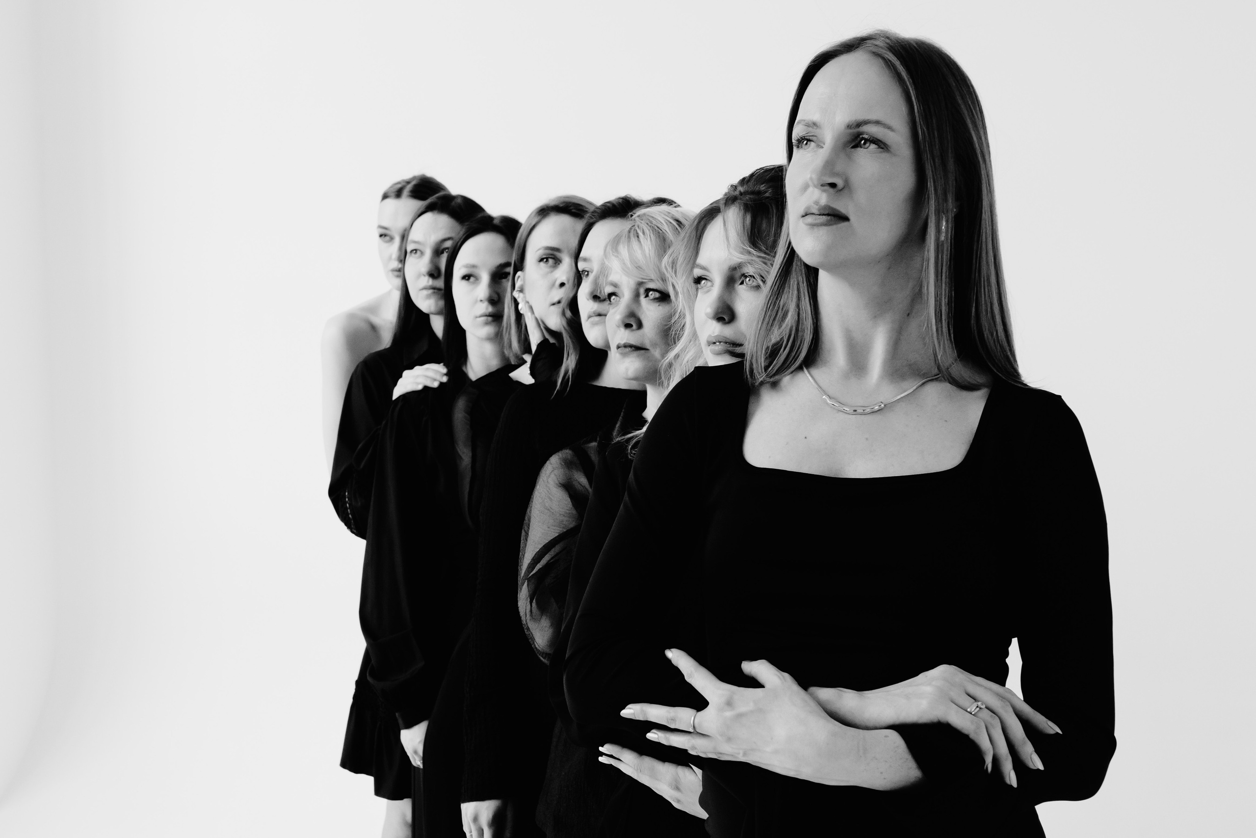 Фотоссесия коллектива Модельной школы. Фотограф в Кирове Настя Шабардина