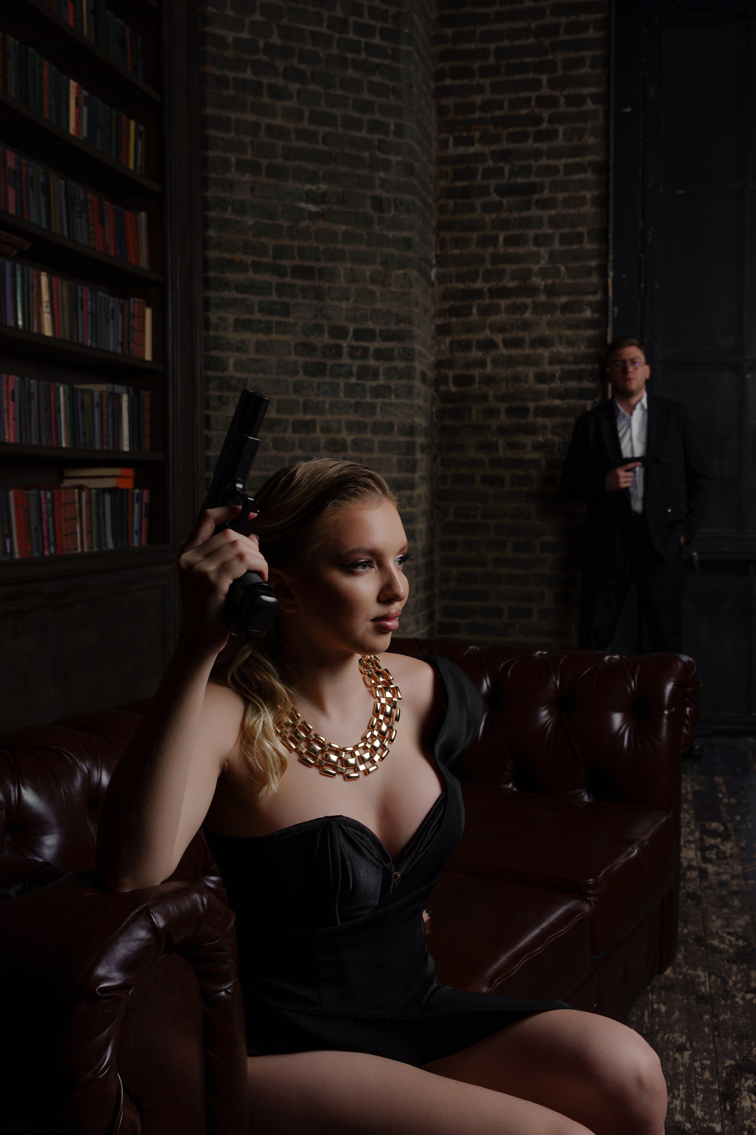 Фотосессия в стиле Mr. & Mrs. Smith. Репортажный фотограф Москва Сергей Дружинин