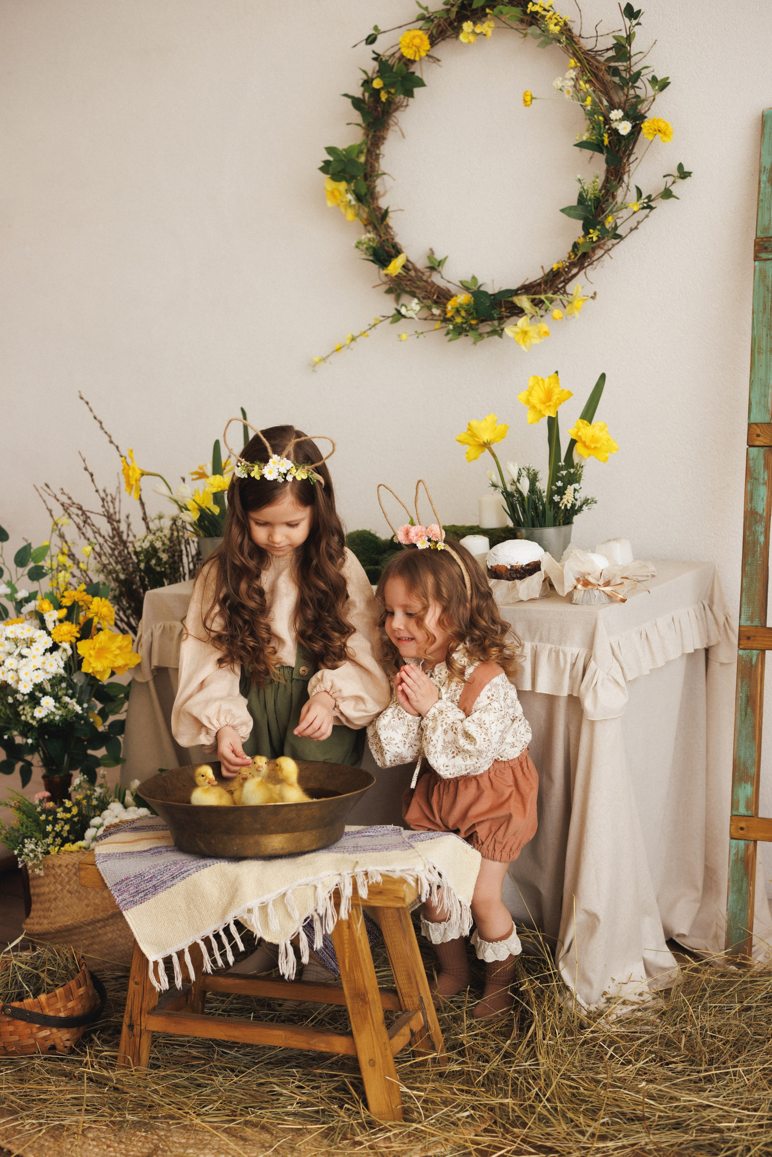 Пасхальная фотосессия в фотостудии «Mestone». Семейный и детский фотограф в Краснодаре Анна Трашкова