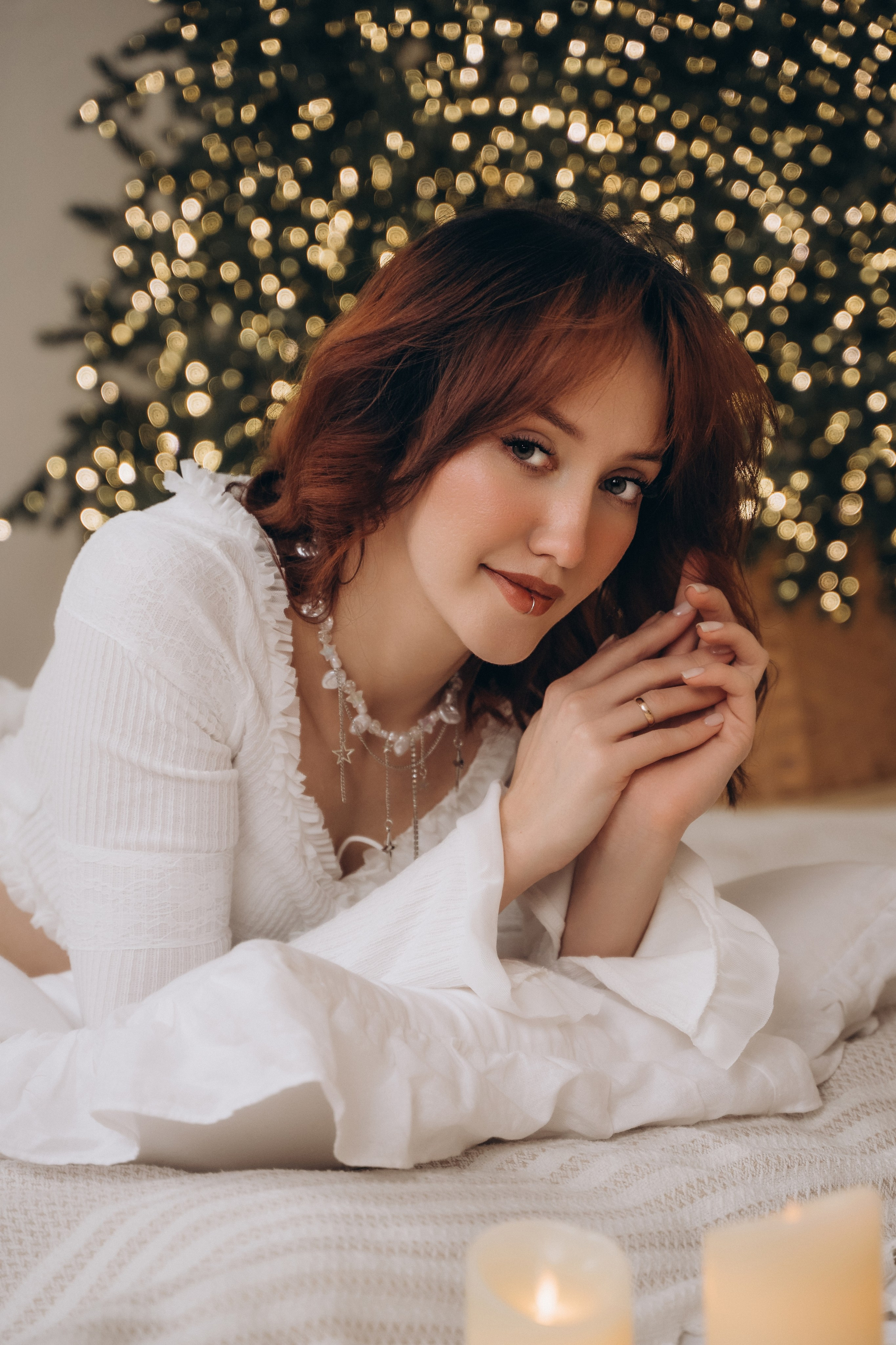 Диана, Фотосессия ко Дню Рождения в новогодней студии. Семейный фотограф в Белгороде Амелина Алина