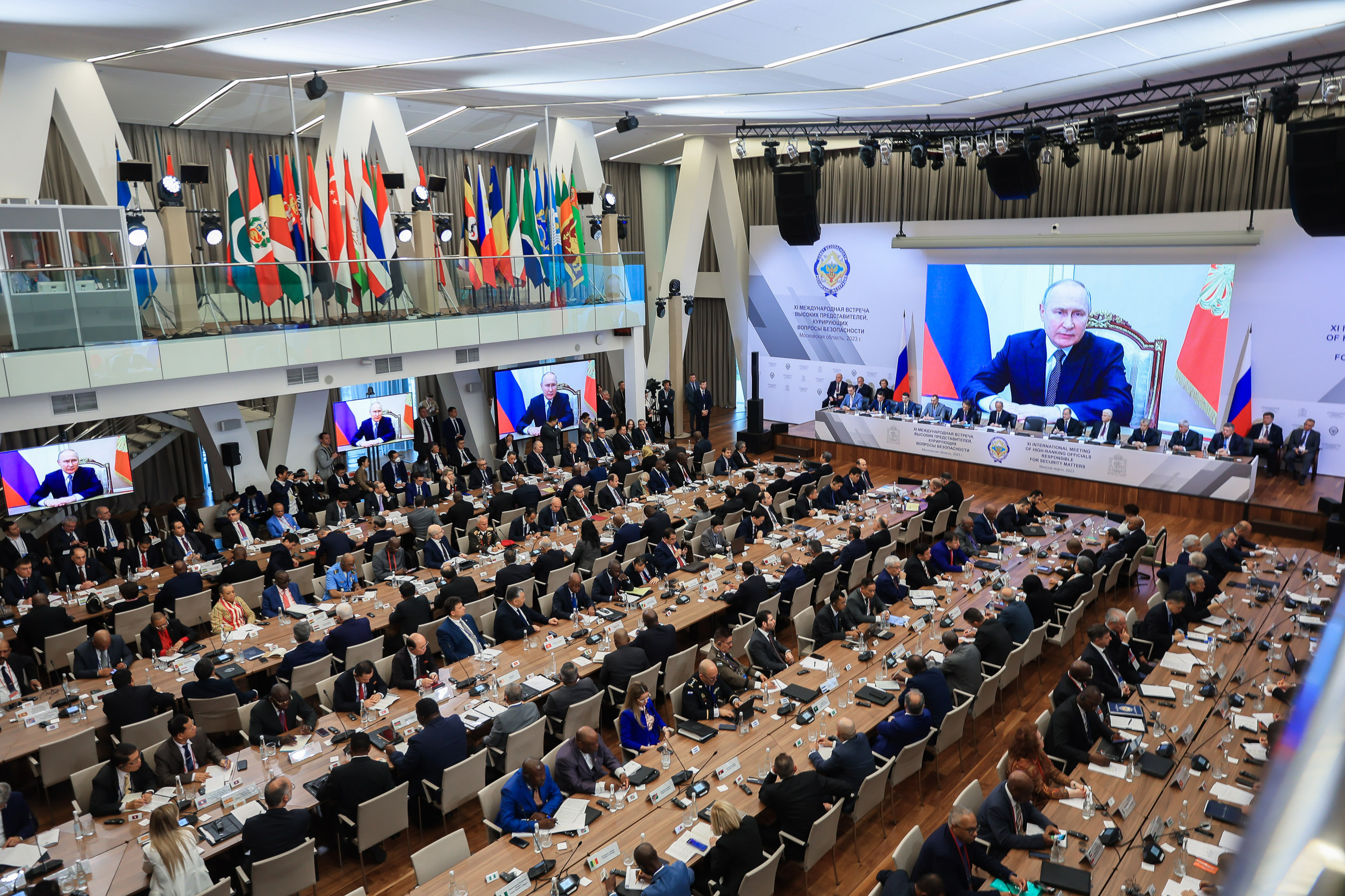 Николай Патрушев, Андрей Воробьев посетили международный форум безопас. Моя фотография