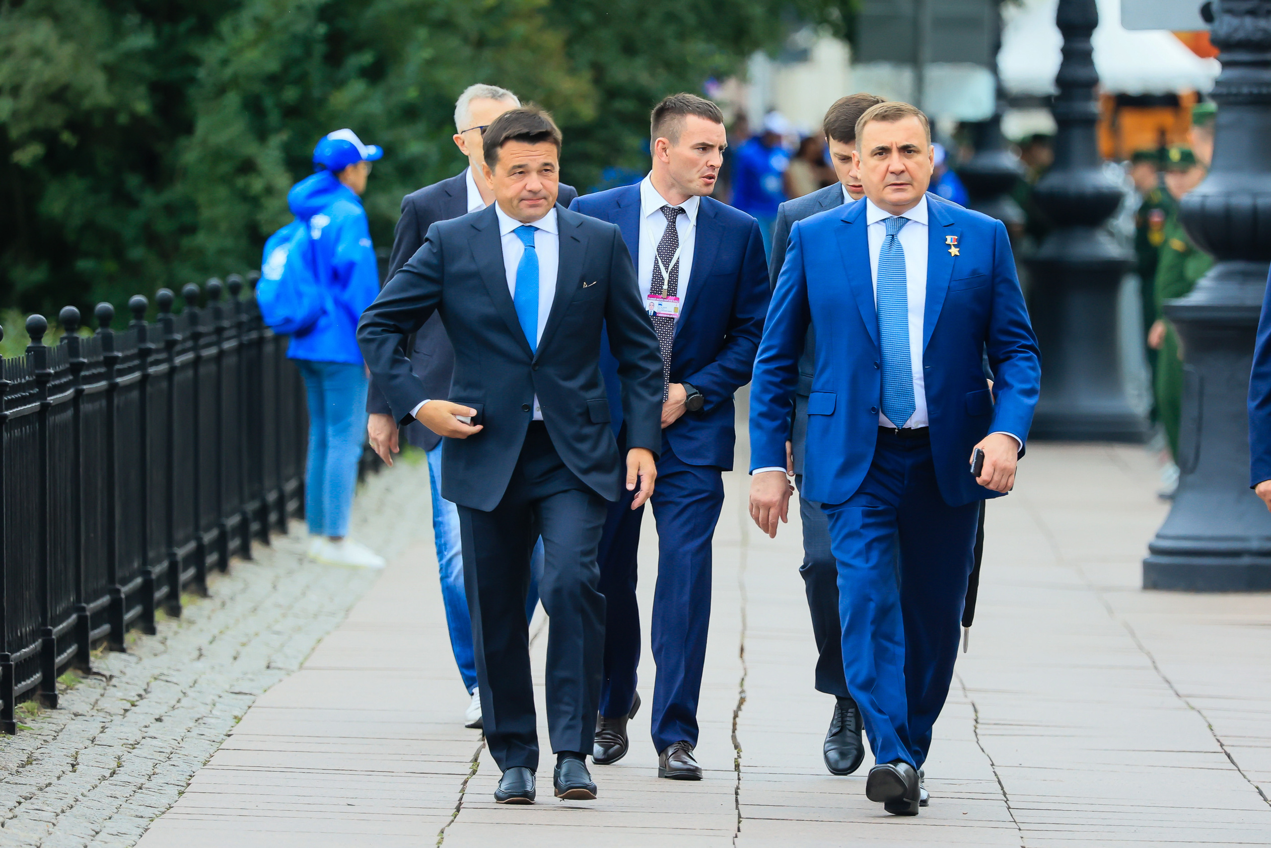 Владимир Путин на День Военно-морского флота — 2022 в Санкт-Петербурге. Моя фотография