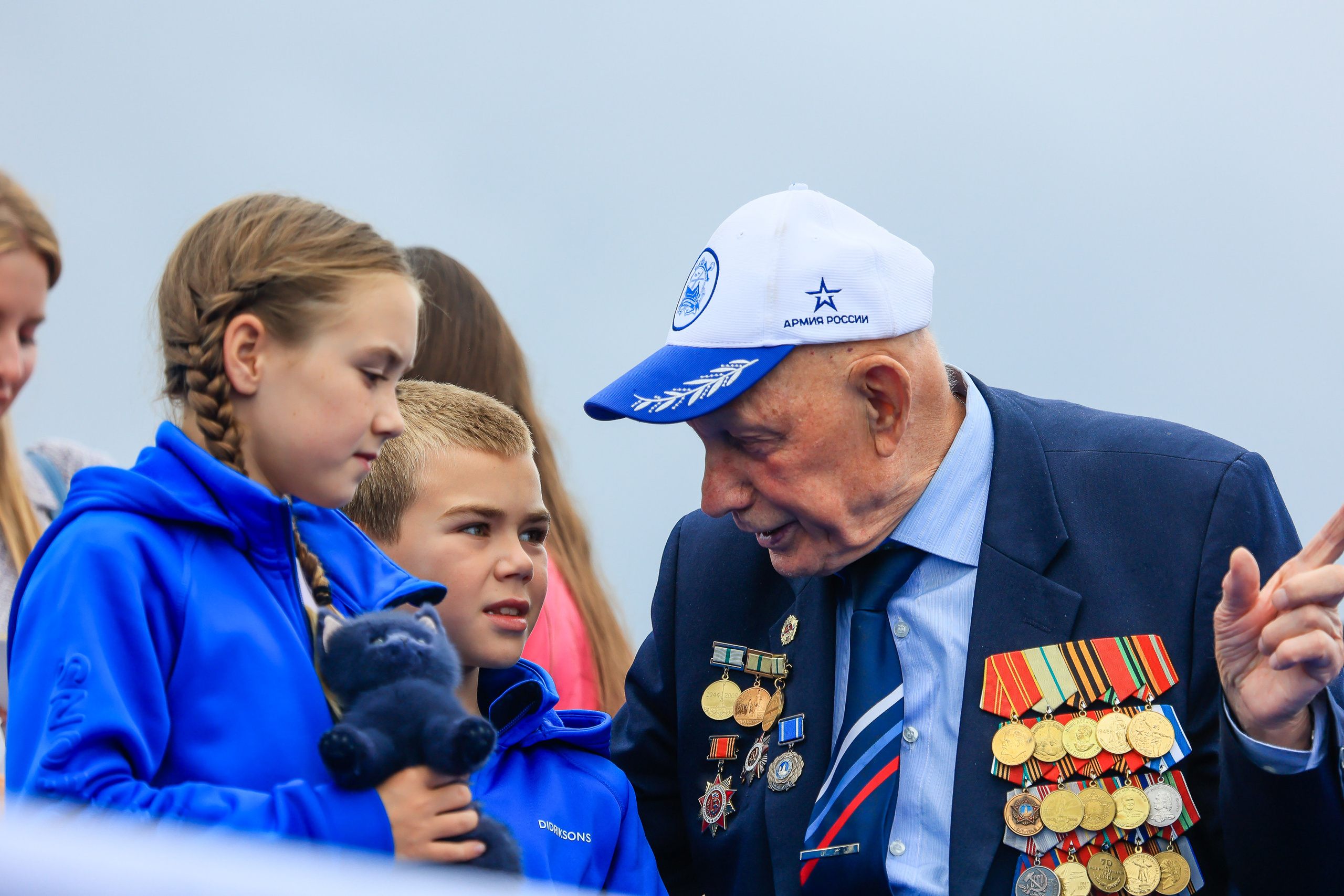 Владимир Путин на День Военно-морского флота — 2022 в Санкт-Петербурге. Моя фотография