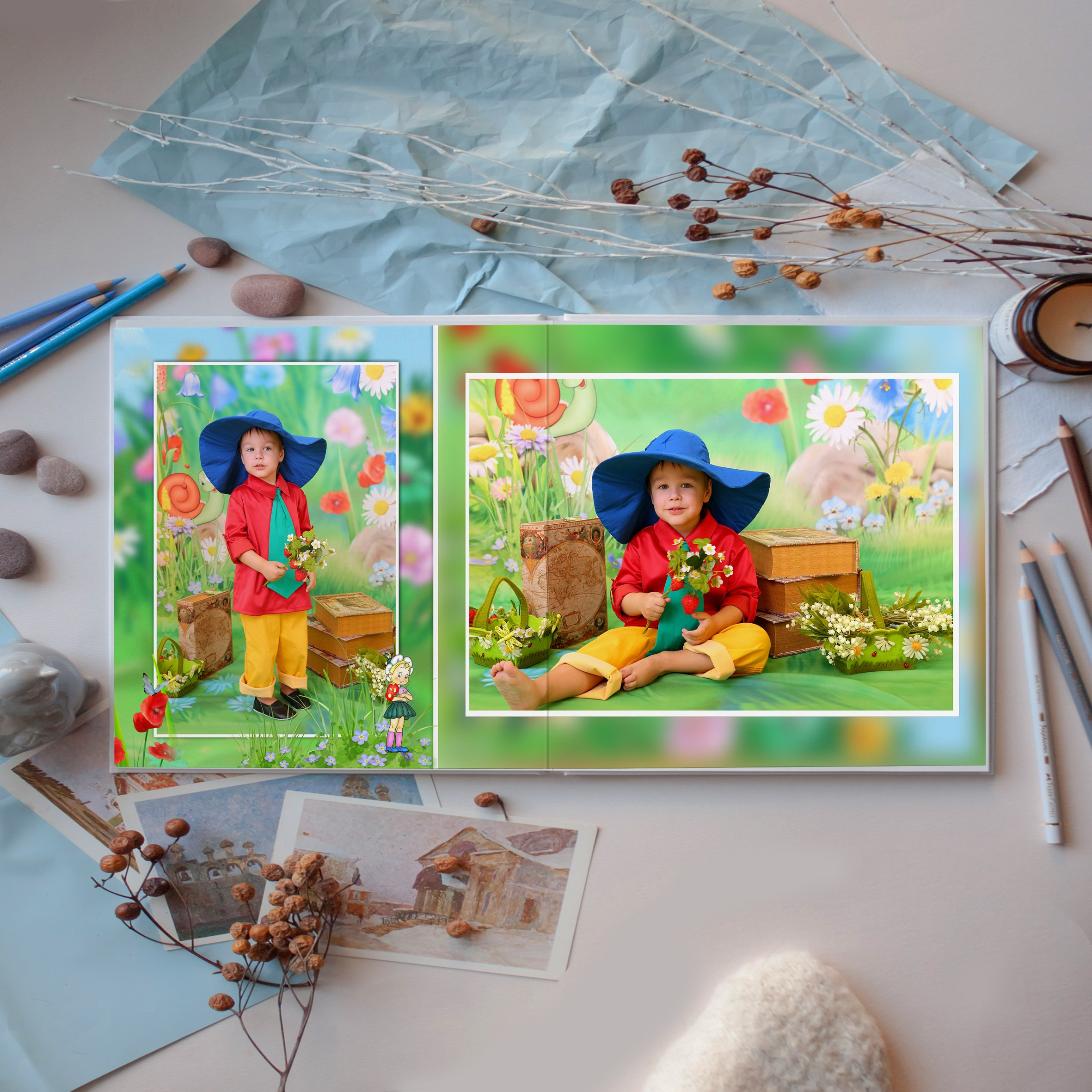 «Незнайка и его друзья». Студия детской и семейной фотографии 12кадров