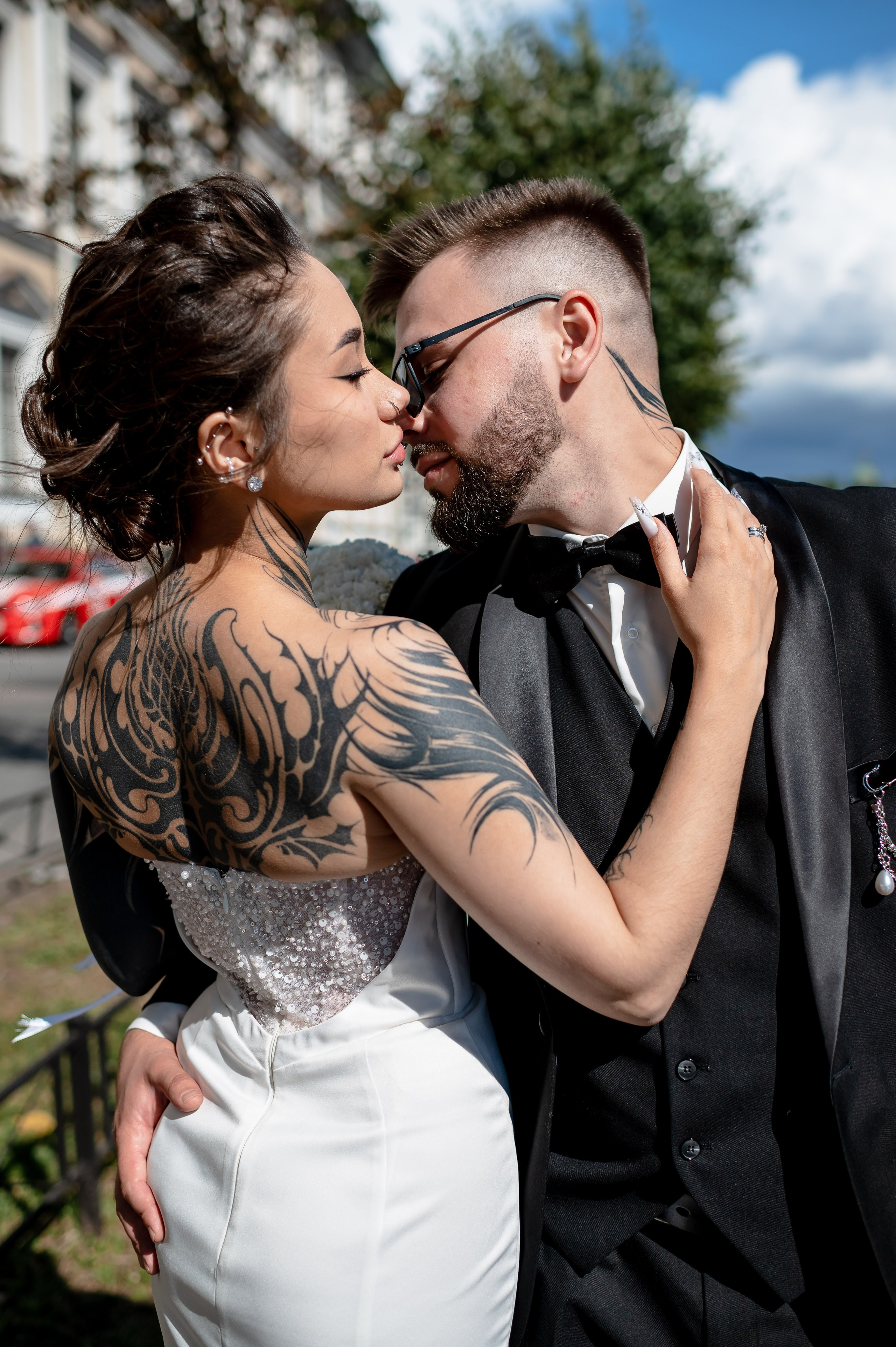 Диана и Евгений (маршрут № 1 в Питере: Исаакиевская площадь, красные маркизы Астории, набережная Мойки, Дворец Штиглица и Летний сад). Портретный, семейный и свадебный фотограф в Санкт-Петербурге и в Пушкине Ширяев Денис