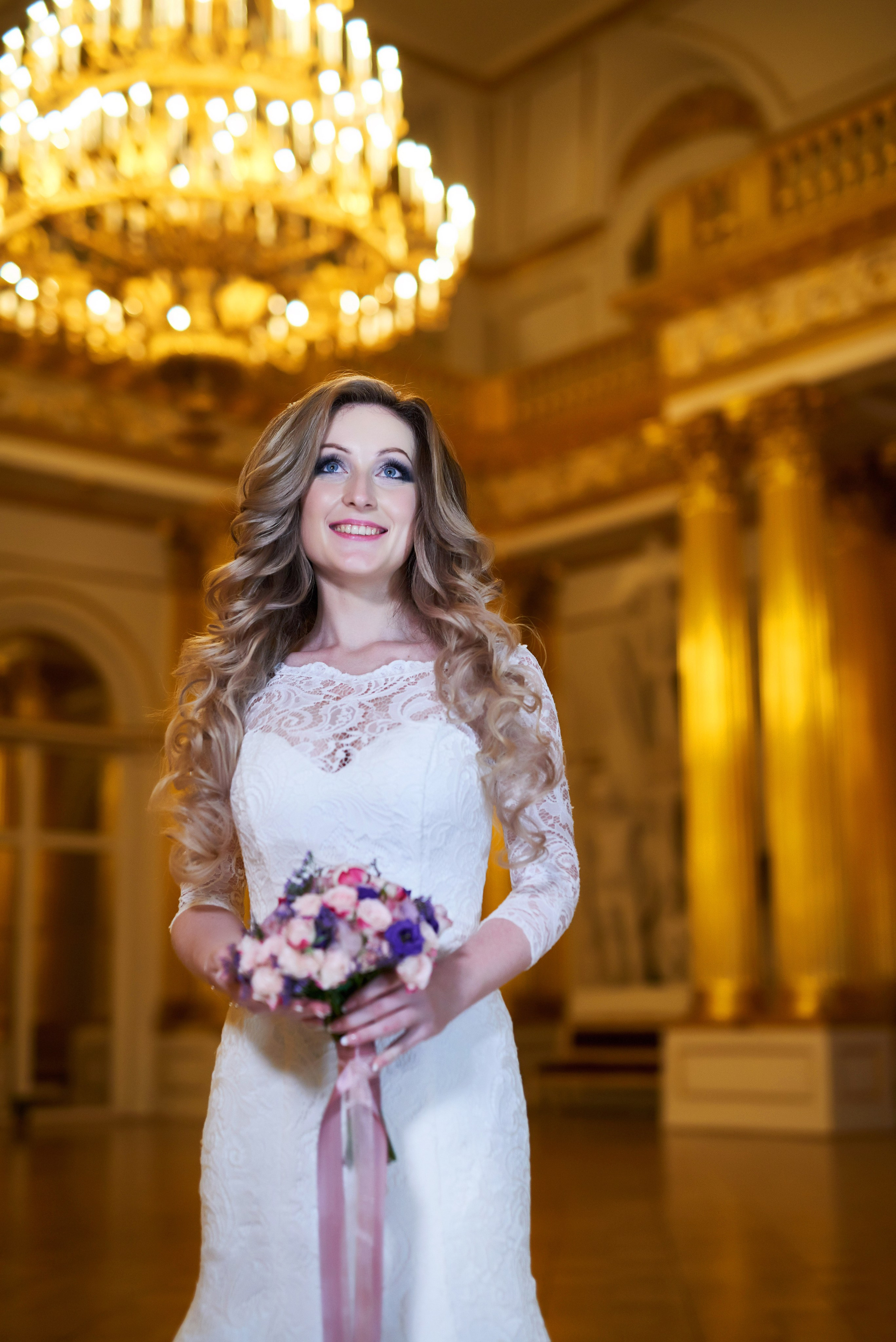 Илона и Андрей (фотосессия в ночном Эрмитаже). Портретный, семейный и свадебный фотограф в Санкт-Петербурге и в Пушкине Ширяев Денис