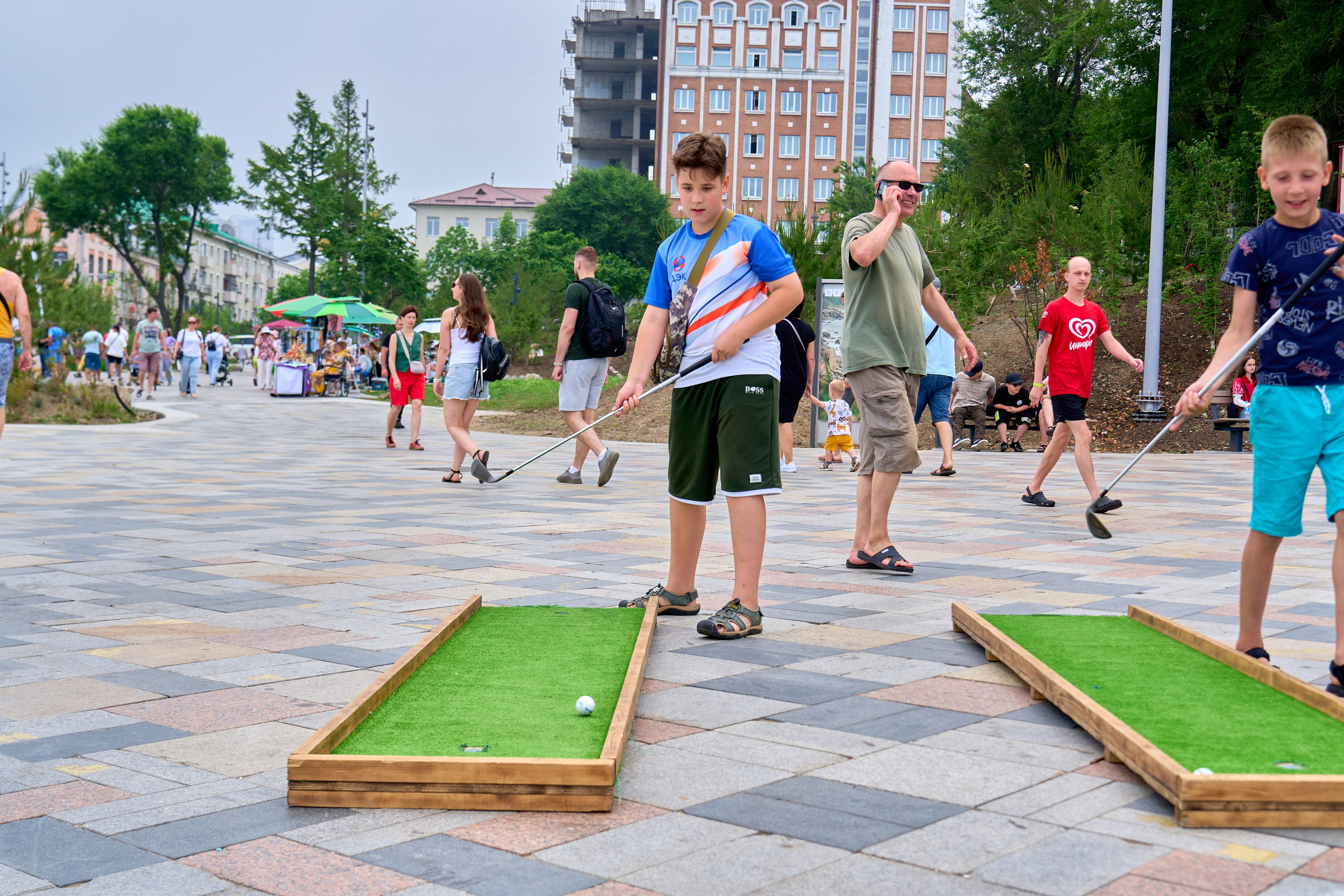 День спорта. Фотограф во Владивостоке