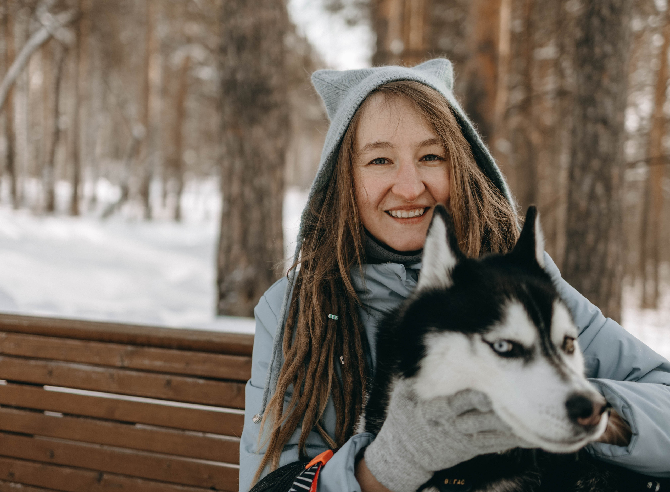 Анна и Вегас. Фотограф-анималист в Екатеринбурге | Кристина