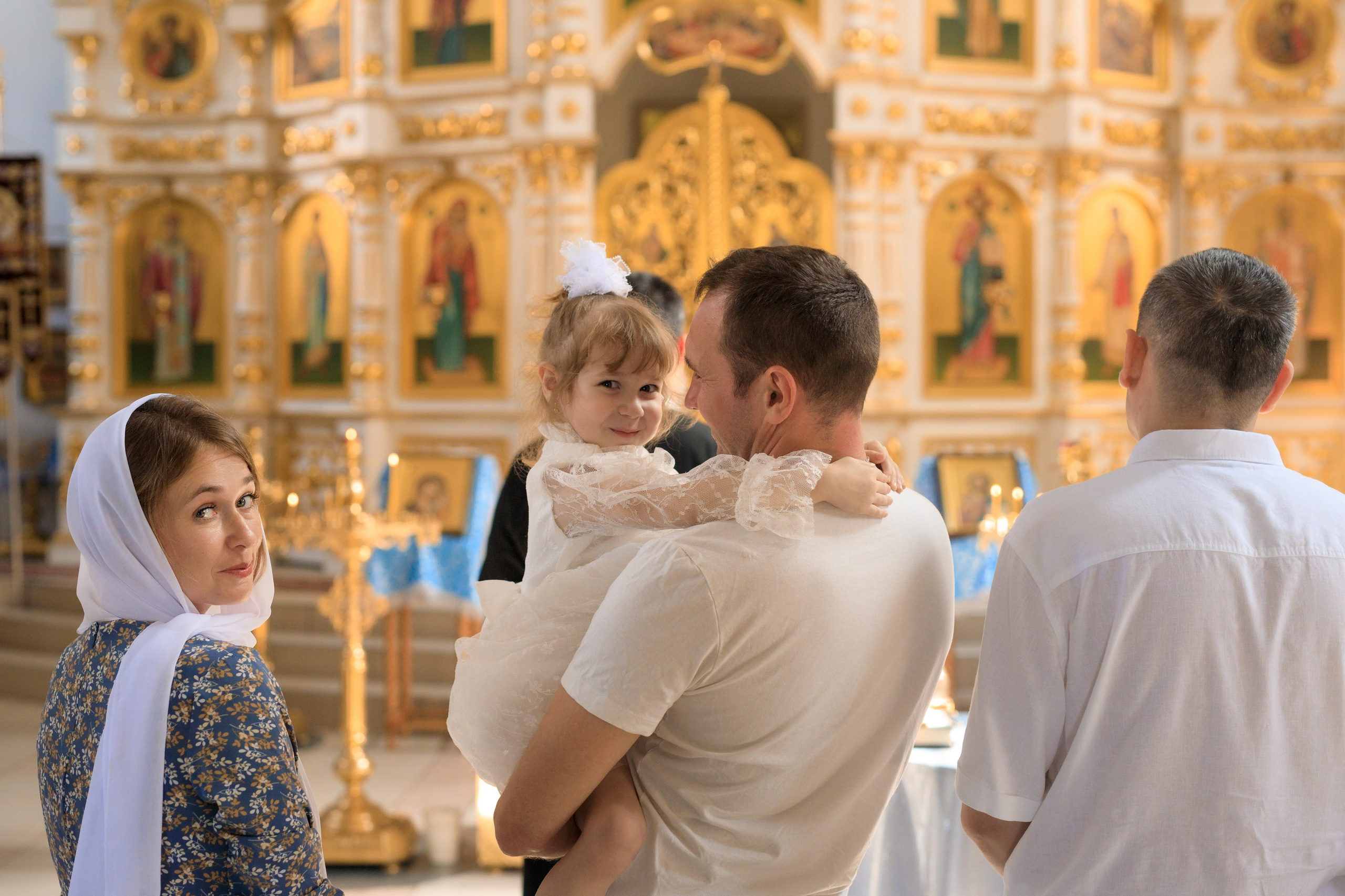 Крещение Илларии. Семейный и детский фотограф в Краснодаре Элона Литвинова