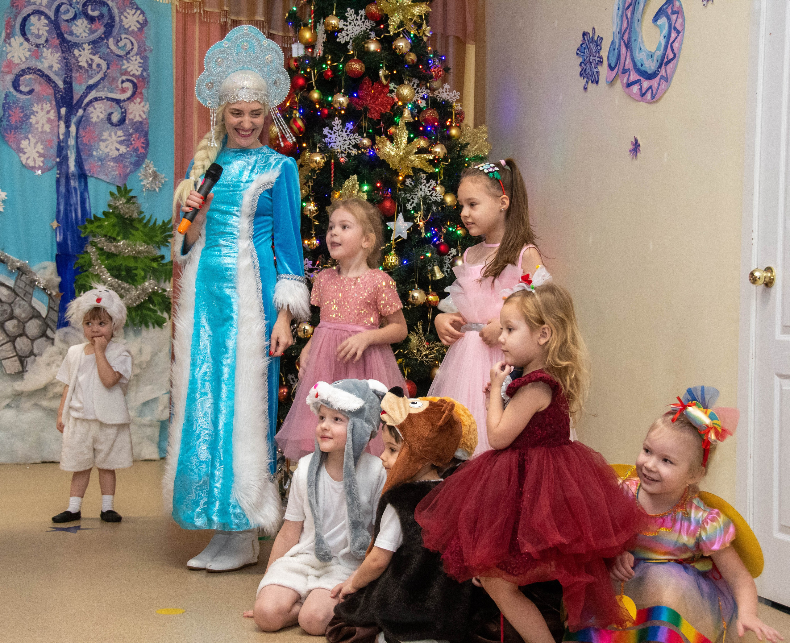 2023 Новый год. Акварель, Первомайка. Репортажный и детский фотограф в Новосибирске