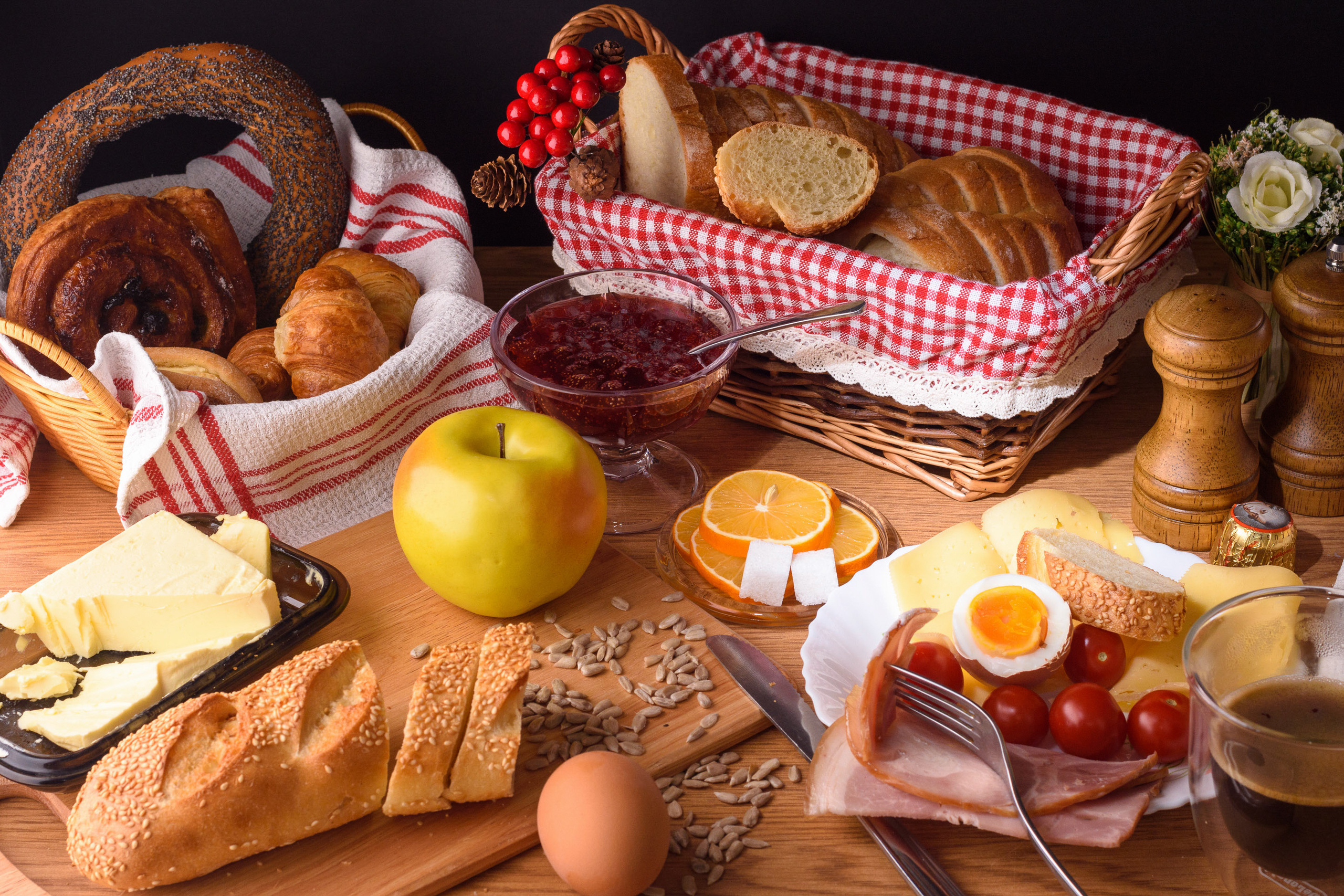 натюрморт завтрак