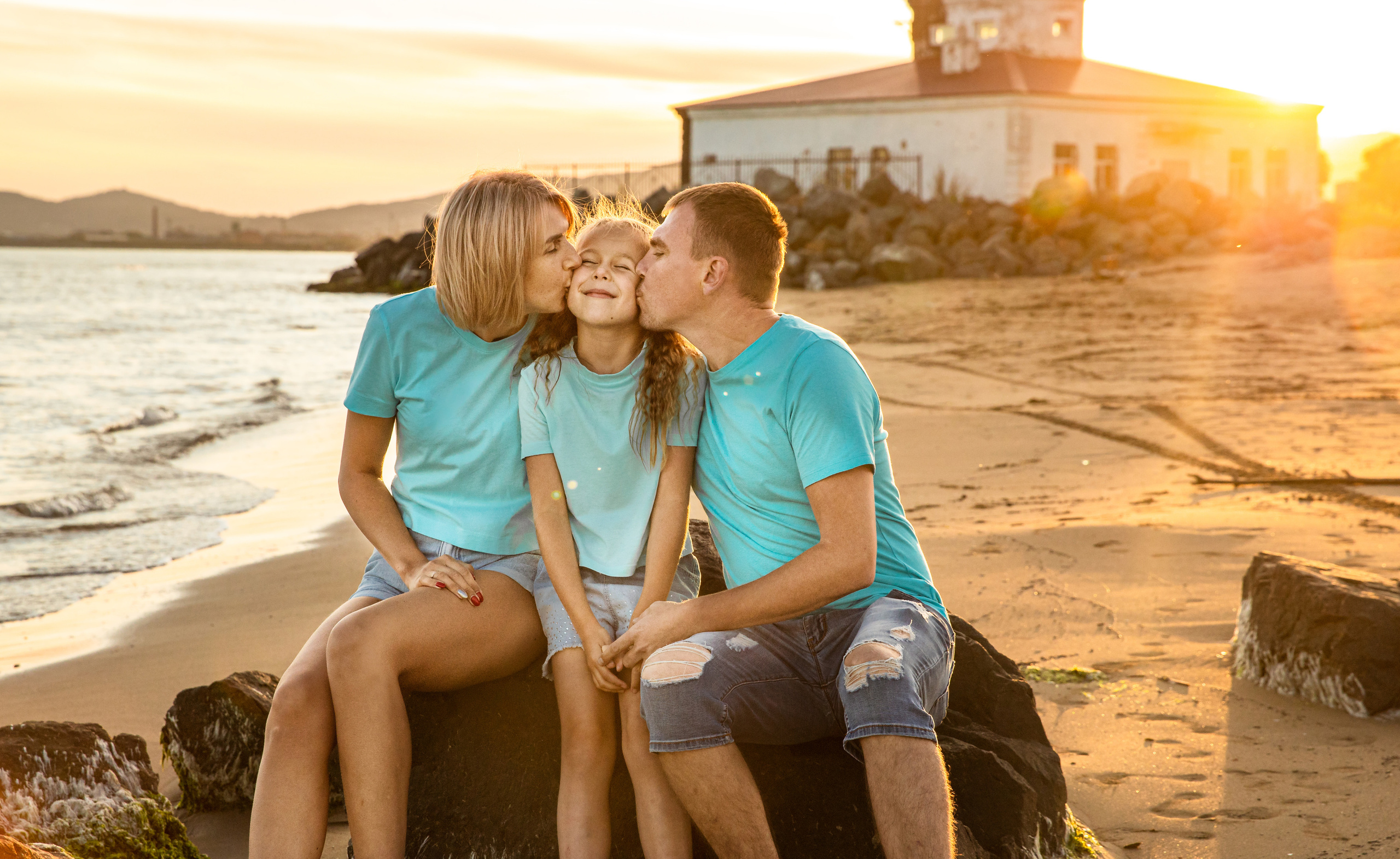 Прогулка у моря. Детский семейный фотограф в г. Находка Ольга Коваленко, фотостудия Memories