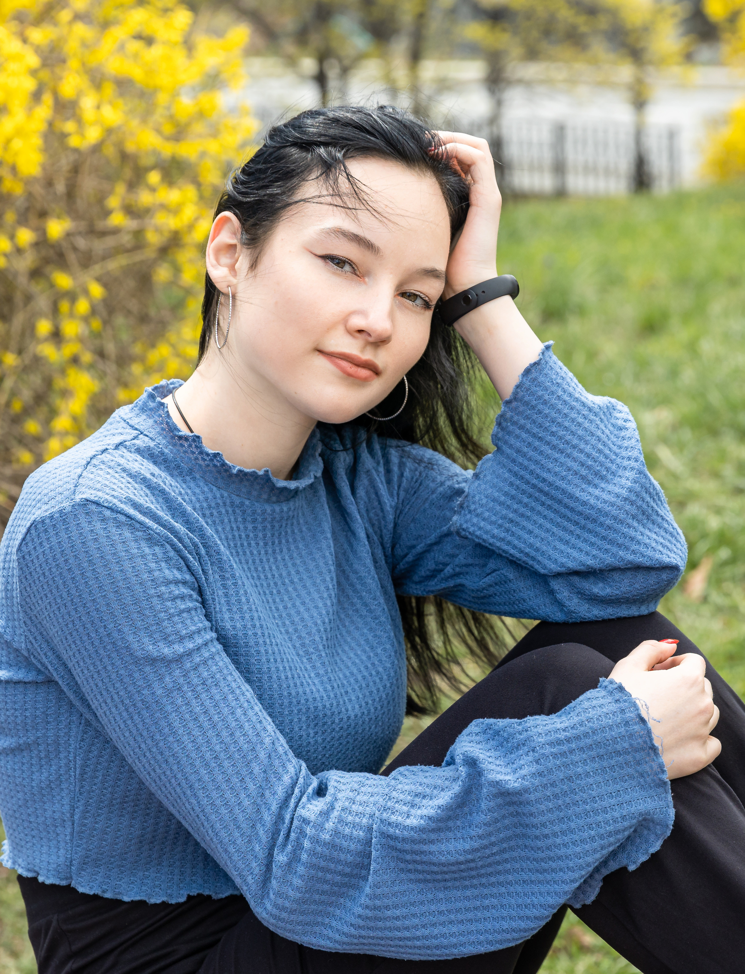 Семейная прогулка в желтом цветении. Детский семейный фотограф в г. Находка Ольга Коваленко, фотостудия Memories