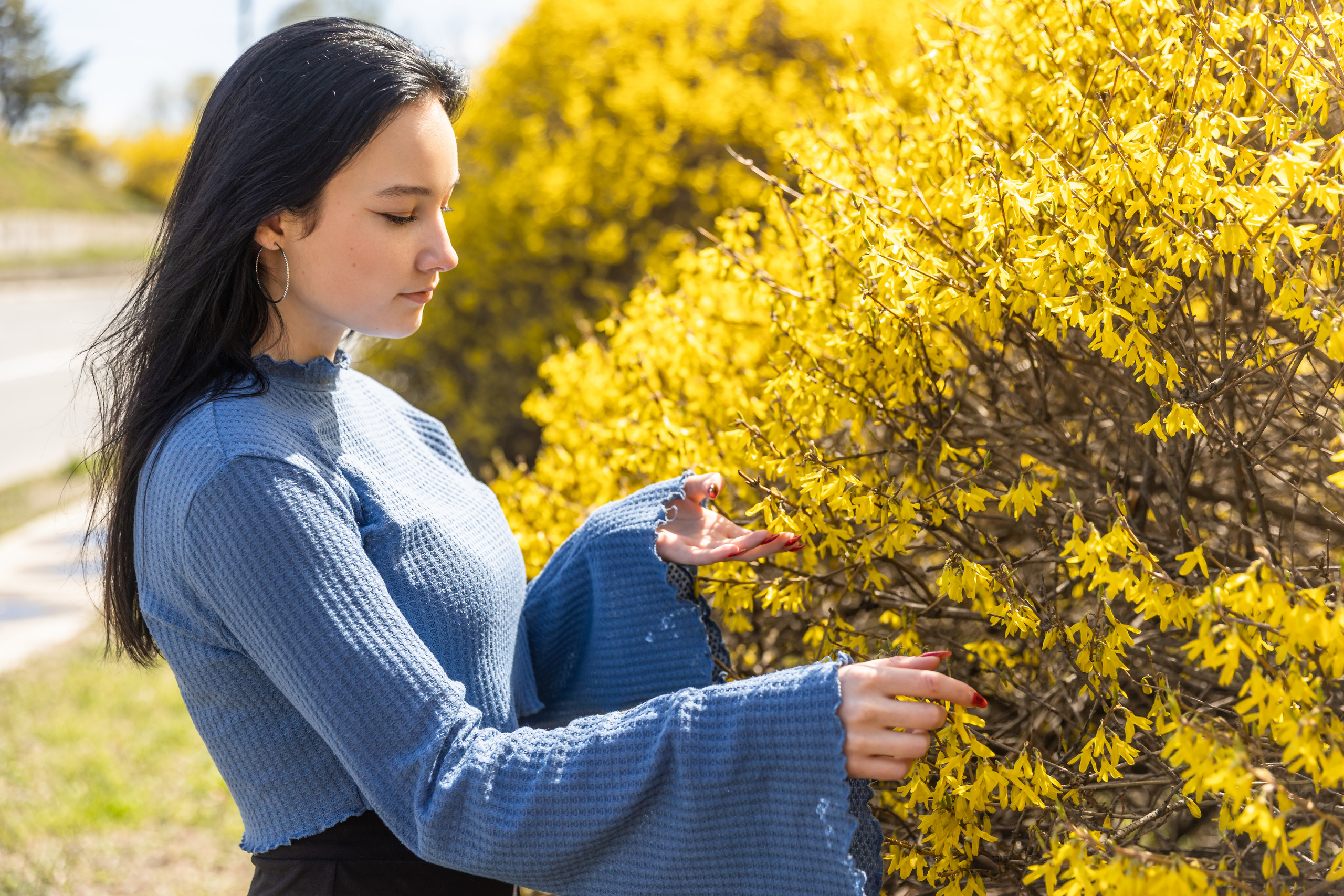 Семейная прогулка в желтом цветении. Детский семейный фотограф в г. Находка Ольга Коваленко, фотостудия Memories