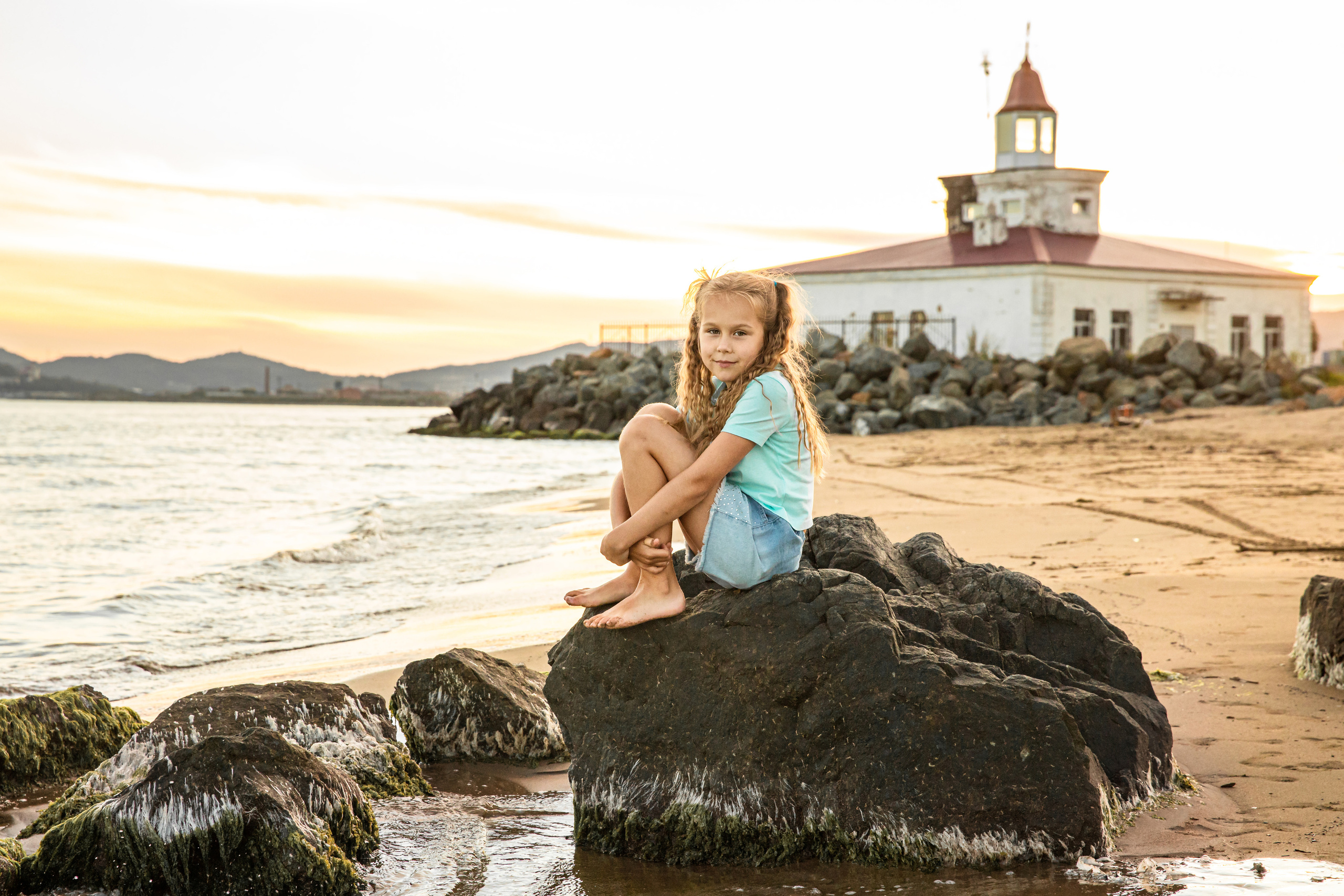 Прогулка у моря. Детский семейный фотограф в г. Находка Ольга Коваленко, фотостудия Memories