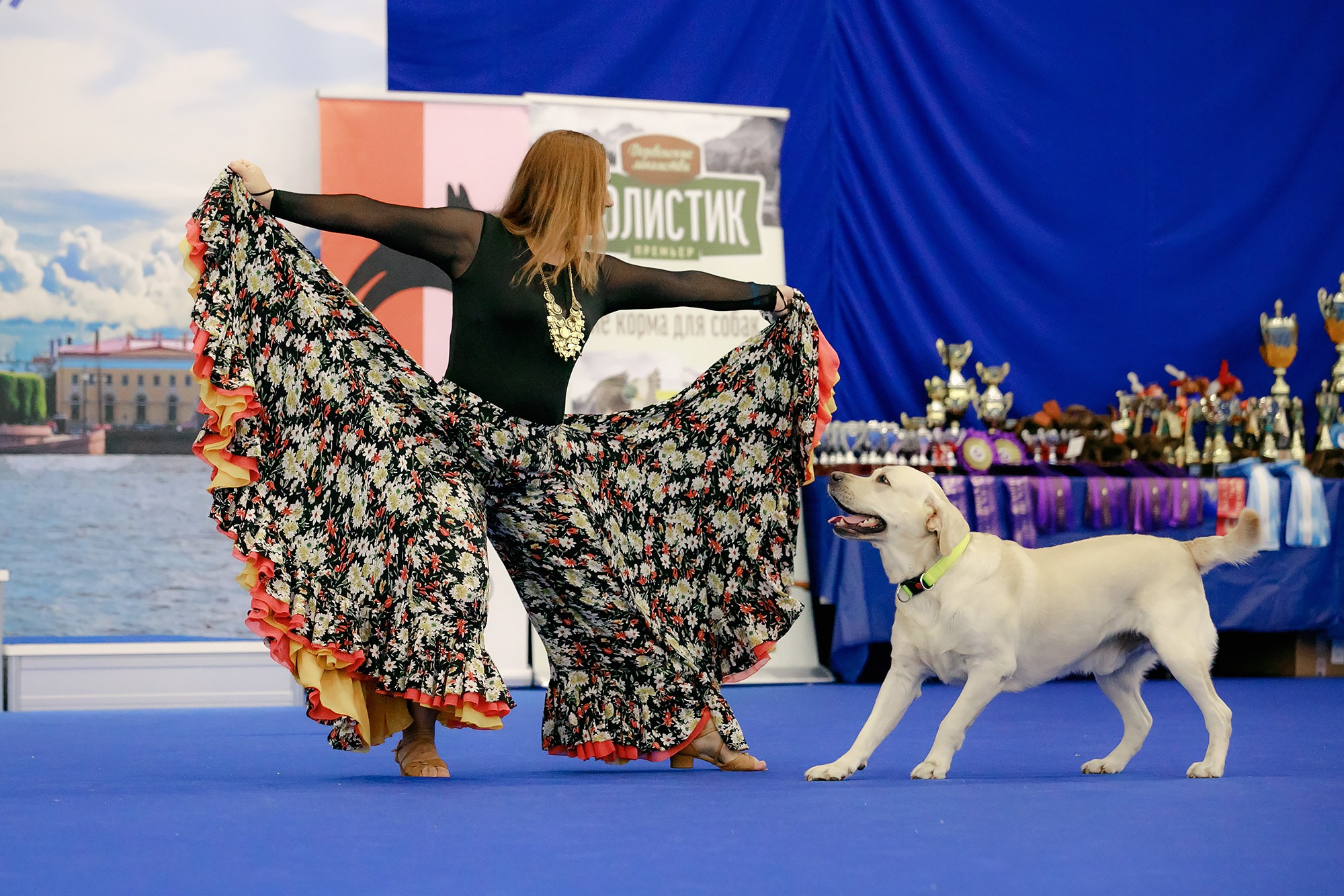 Танцы на выставке «Зоошоу», СПб. Фотограф-анималист Mary Mart — Москва, Питер