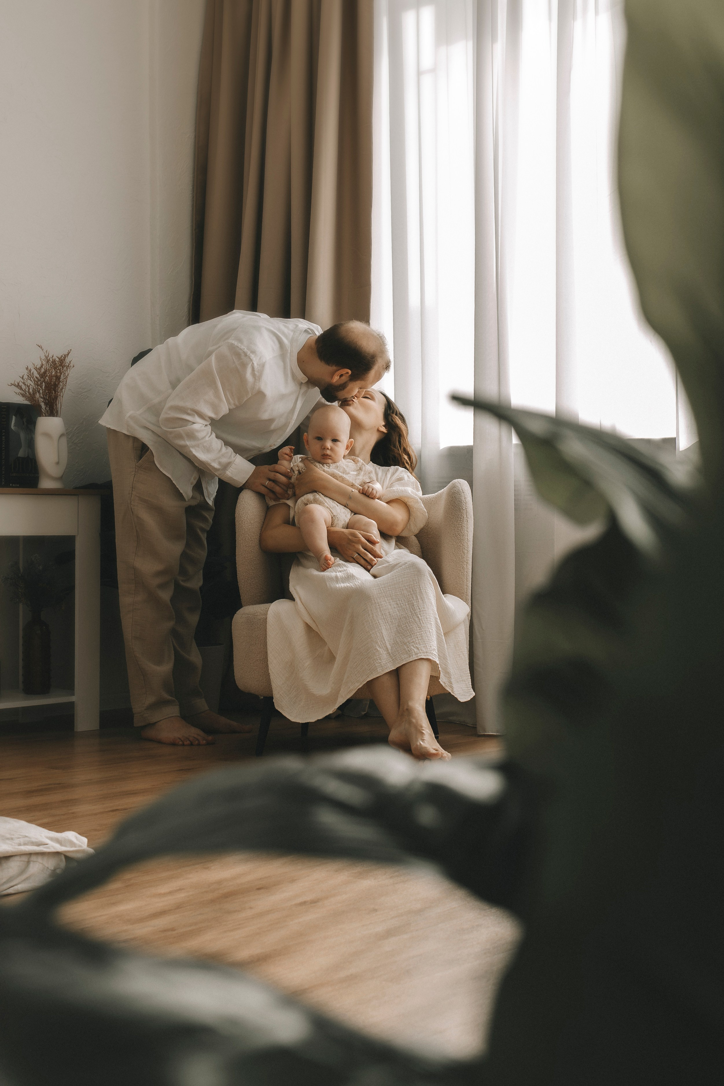 Семейная фотосессия Lifestyle. Фотограф новорожденных в Москве Кристина Левит