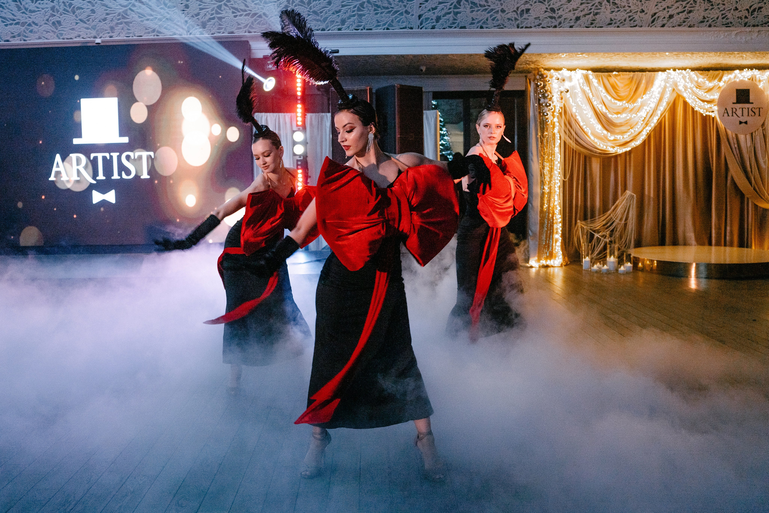Новогодний вечер в Артисте. Свадебный и семейный фотограф в Воронеже Анастасия Бойко