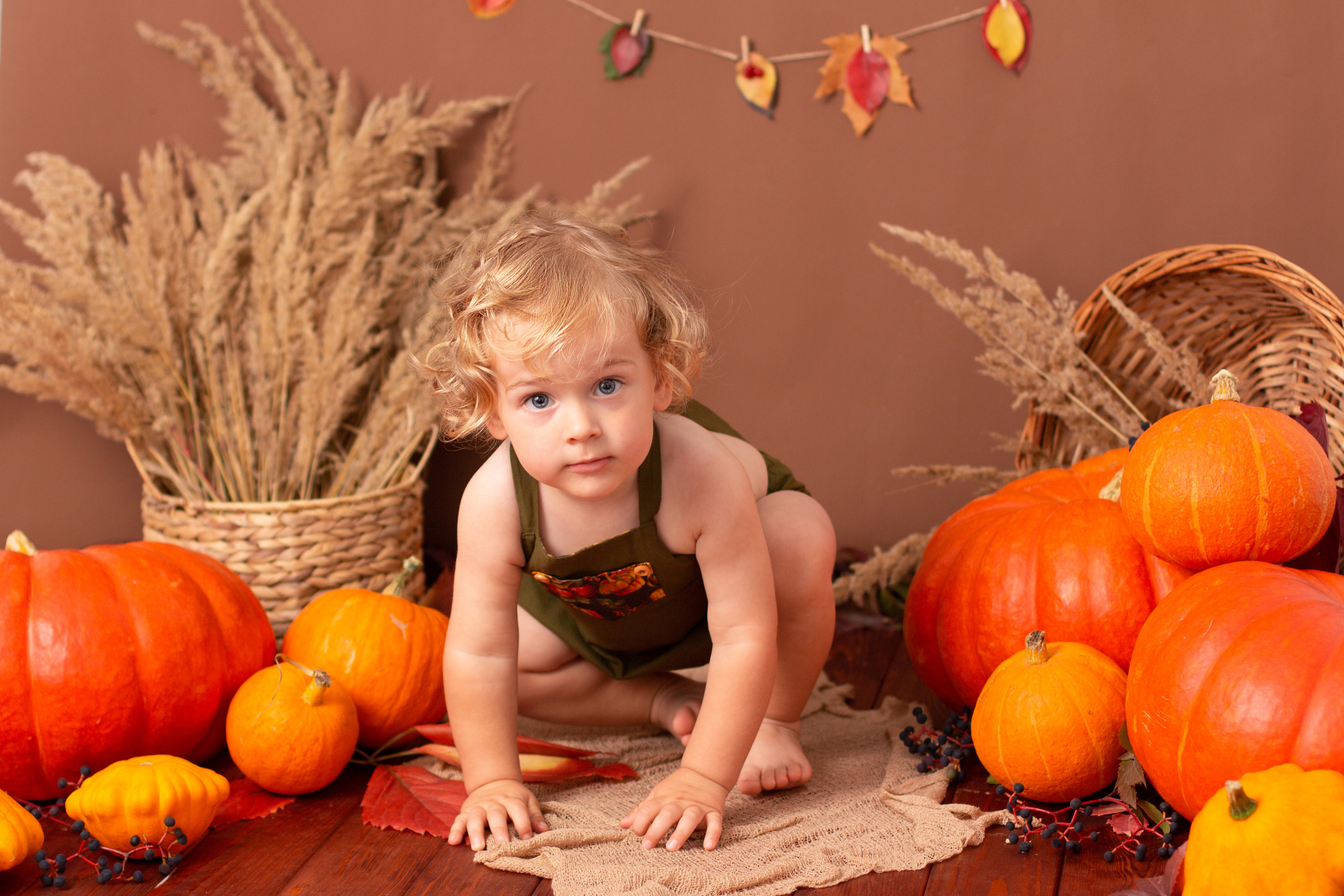 Фото-проекты (тыквенный, арбузный, весенний). Детский и семейный фотограф в Москве и МО