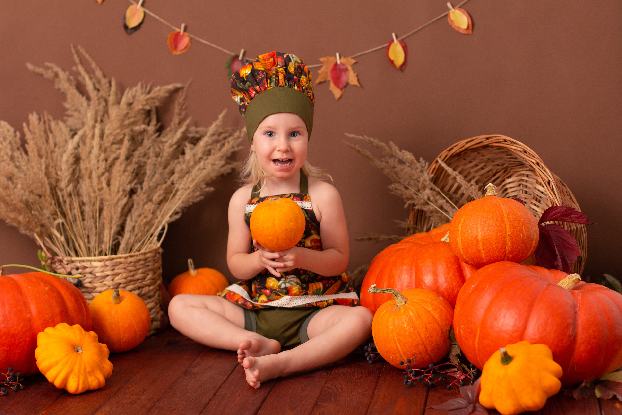 Фото-проекты (тыквенный, арбузный, весенний). Детский и семейный фотограф в Москве и МО