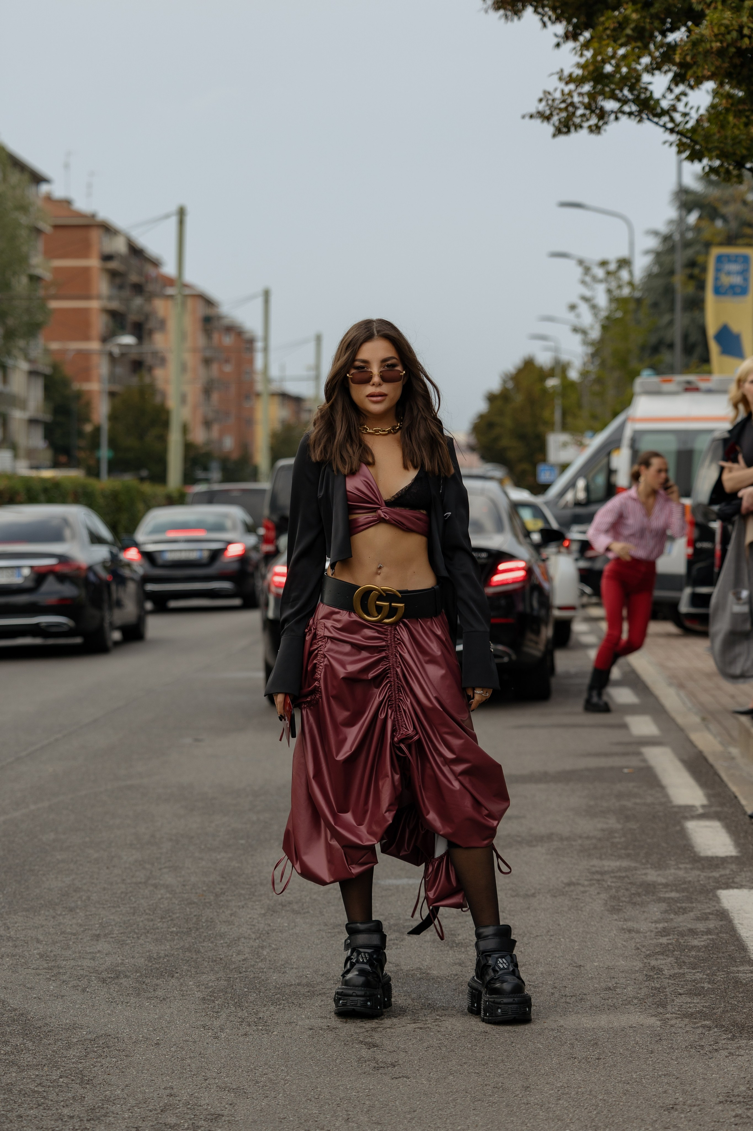 MFW SPRING/SUMMER 2024 GUCCI. Photographer in Milan Ivan Goncharov