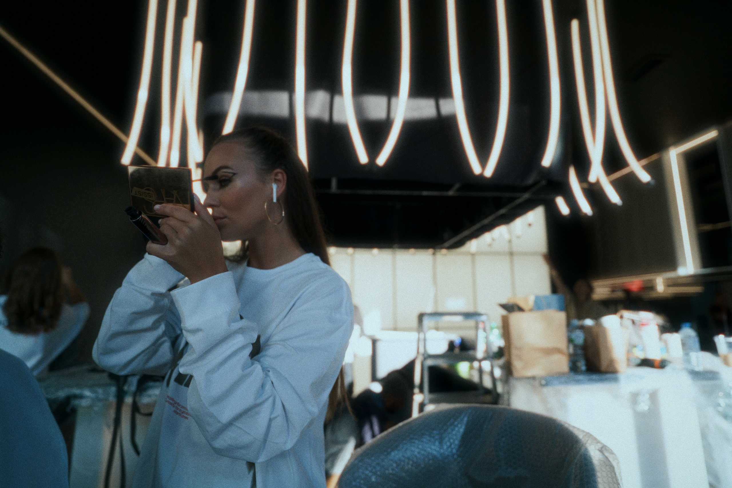 Vomi (backstage). Фотограф Юрин Евгений