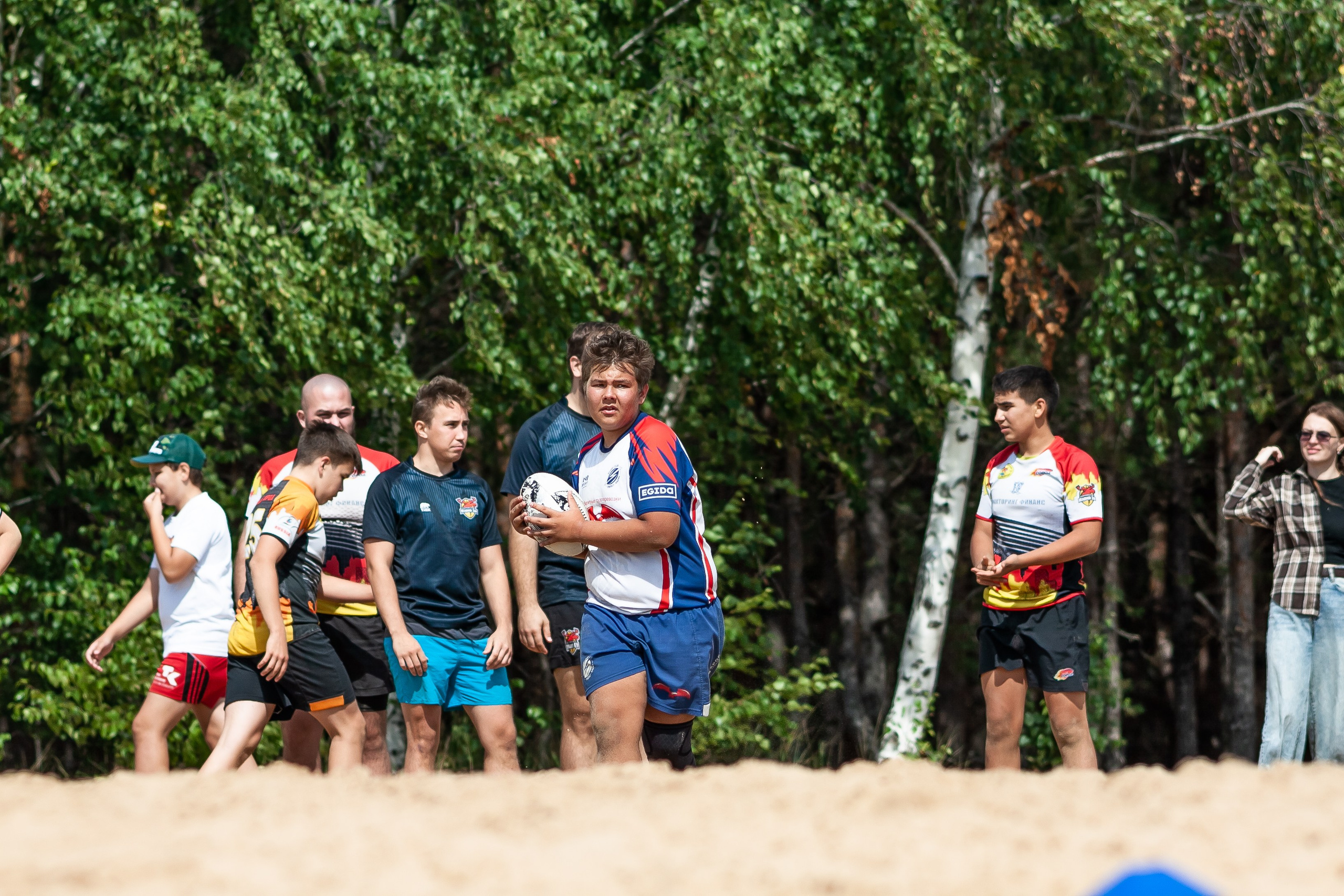 «Кубок «Молота» по пляжному Регби. Фотография