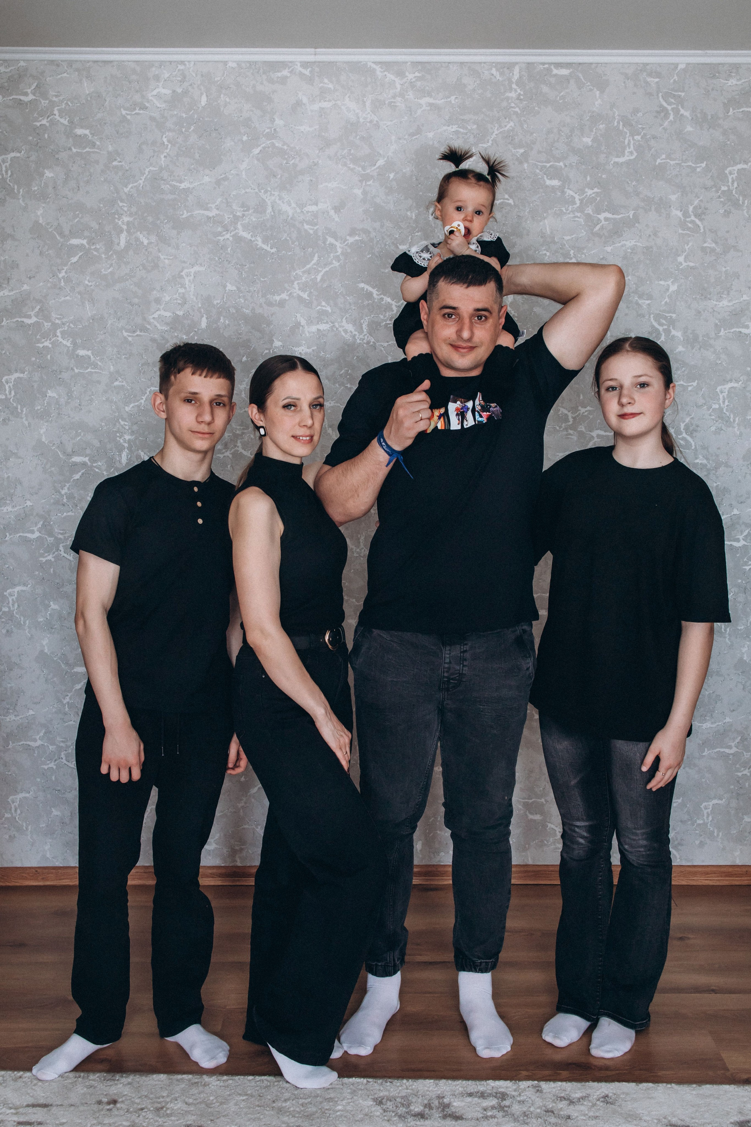 Семья Атамась. Семейный фотограф Нижневартовск Тюмень Ефимова Ирина