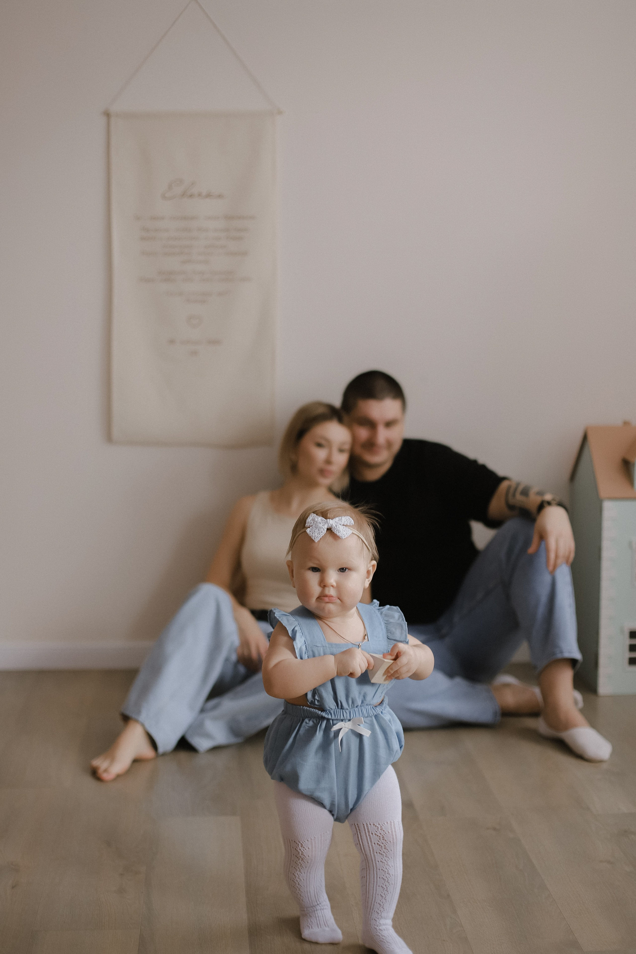 Годик Евангелине. Свадебный, семейный и детский фотограф в Люберцах Зайцева Анастасия