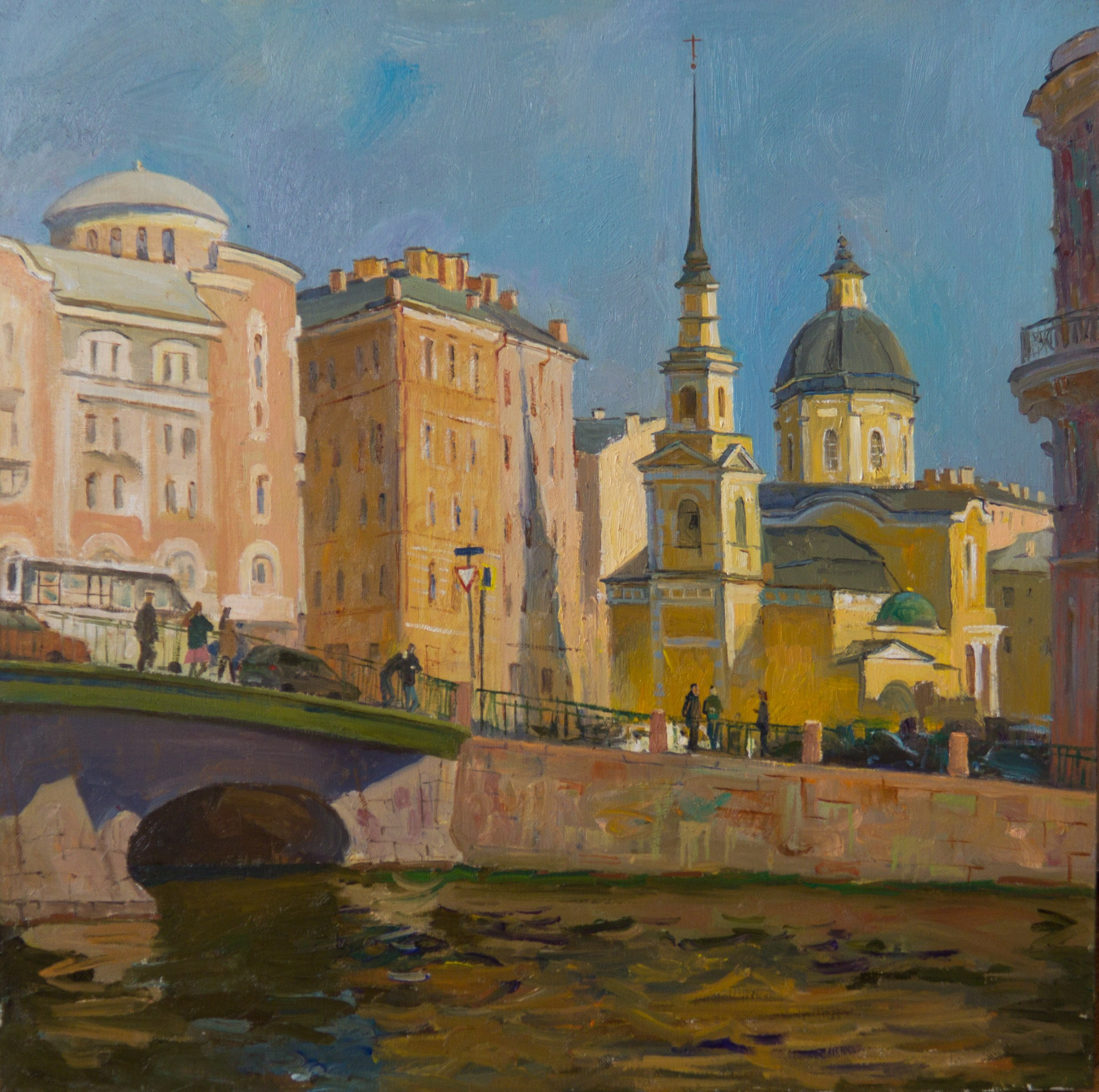 Живопись, пейзаж, Петербург