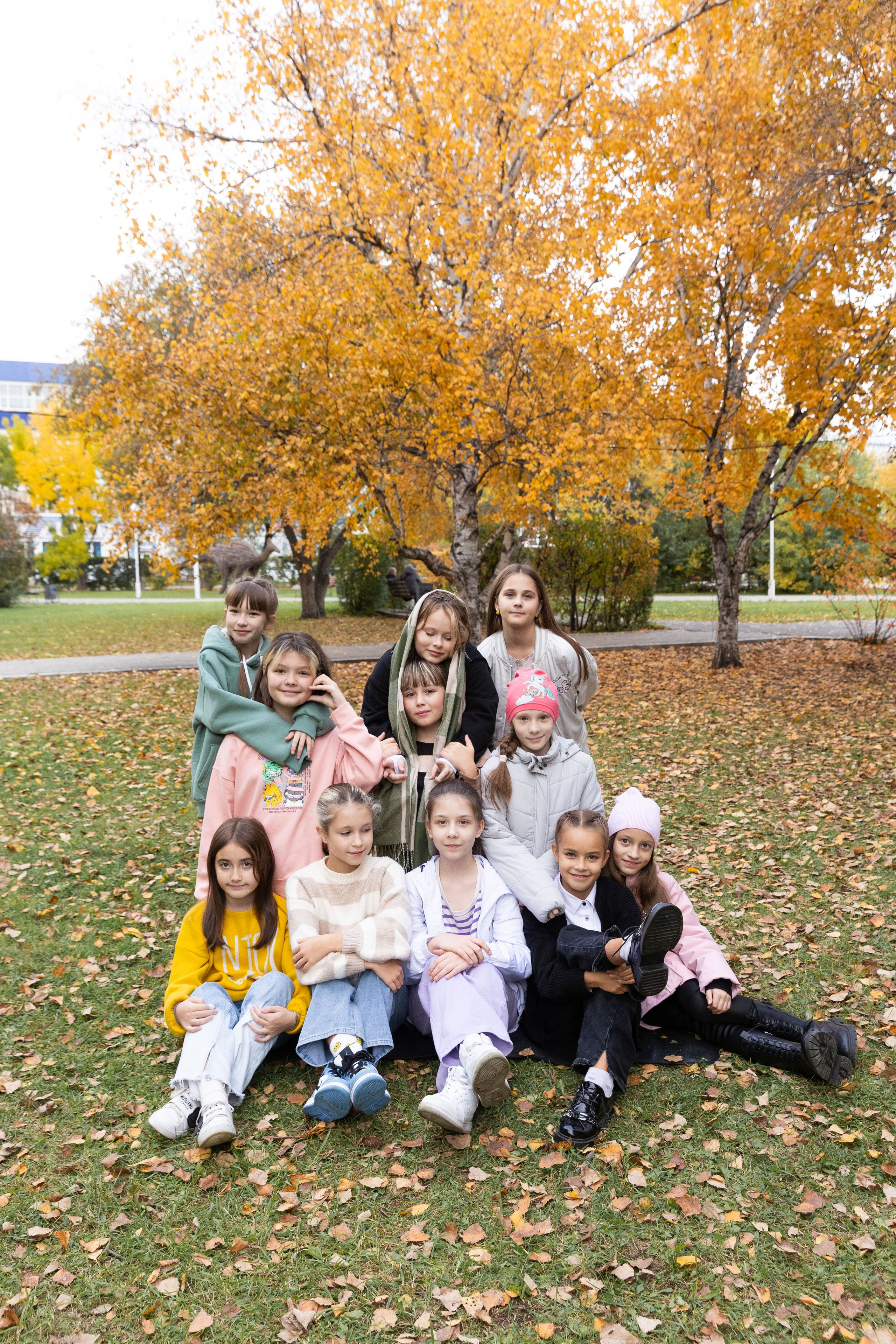 Осенняя фотосессия 4 Б. Семейный, детский, школьный фотограф в Благовещенске Яна Белоусова