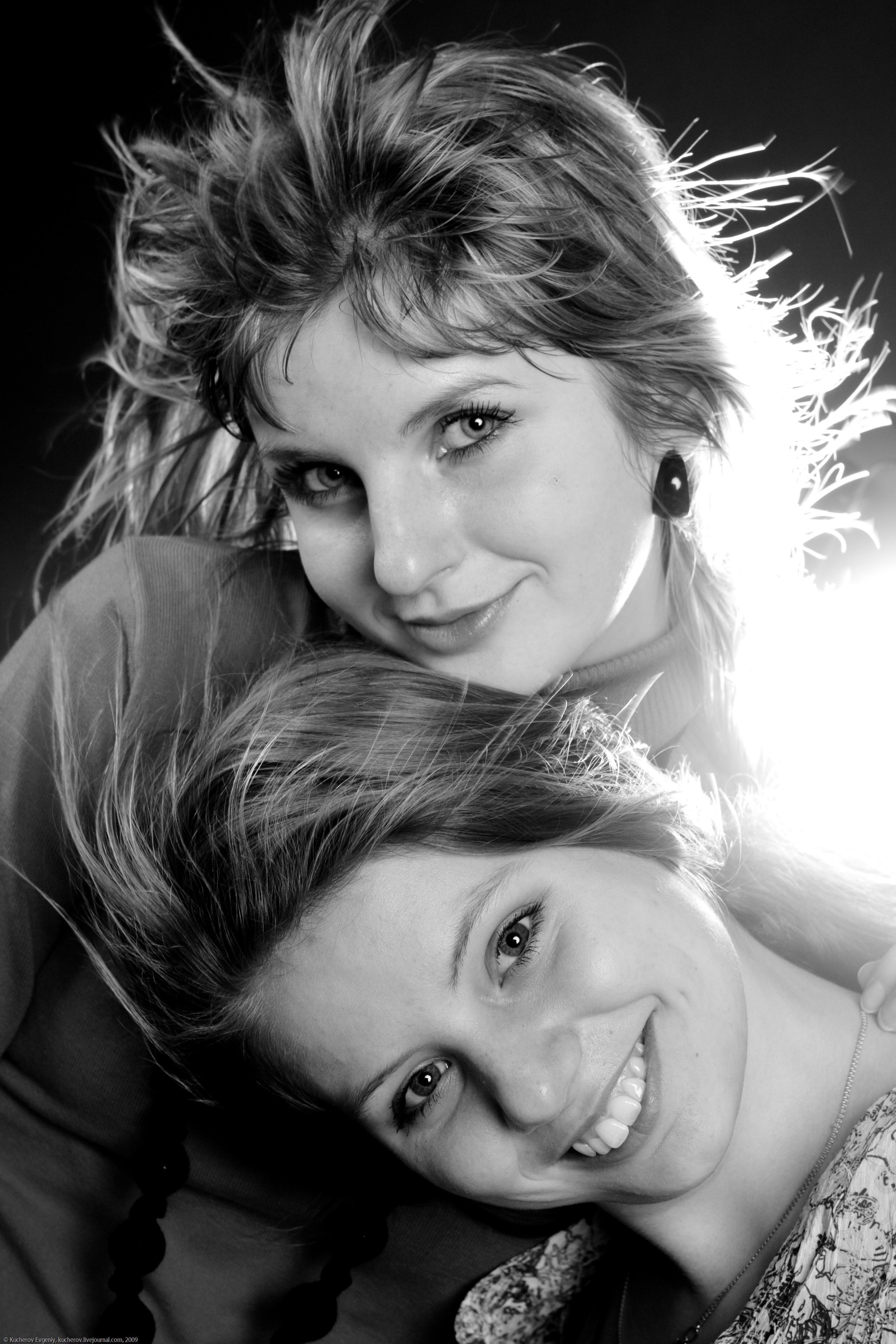 Оля и Наташа. Студия. Кучеров Евгений. Фотограф