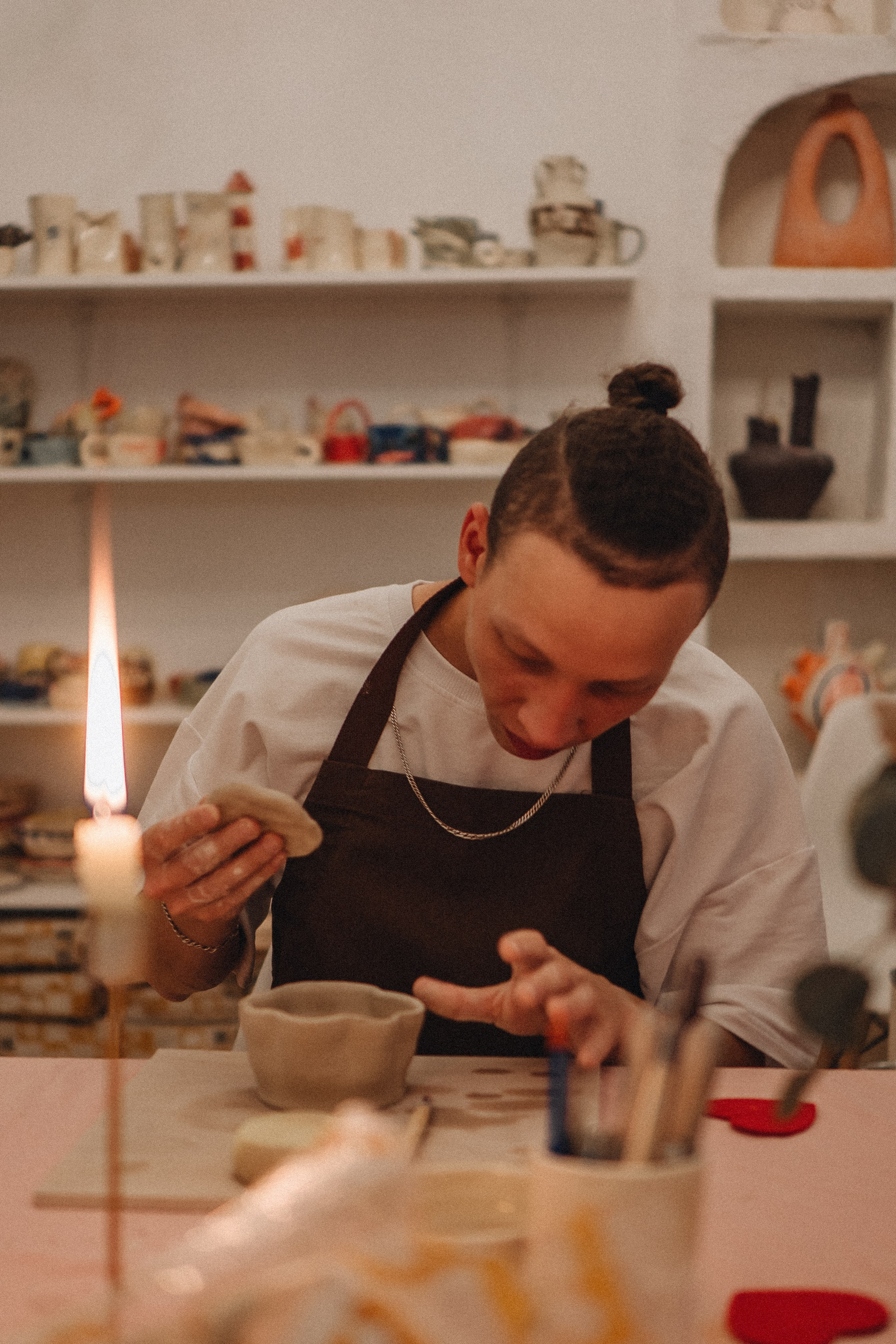 СВИДАНИЕ В ГОНЧАРНОЙ МАСТЕРСКОЙ. Профессиональный фотограф, Санкт-Петербург — Виктория Богомолова