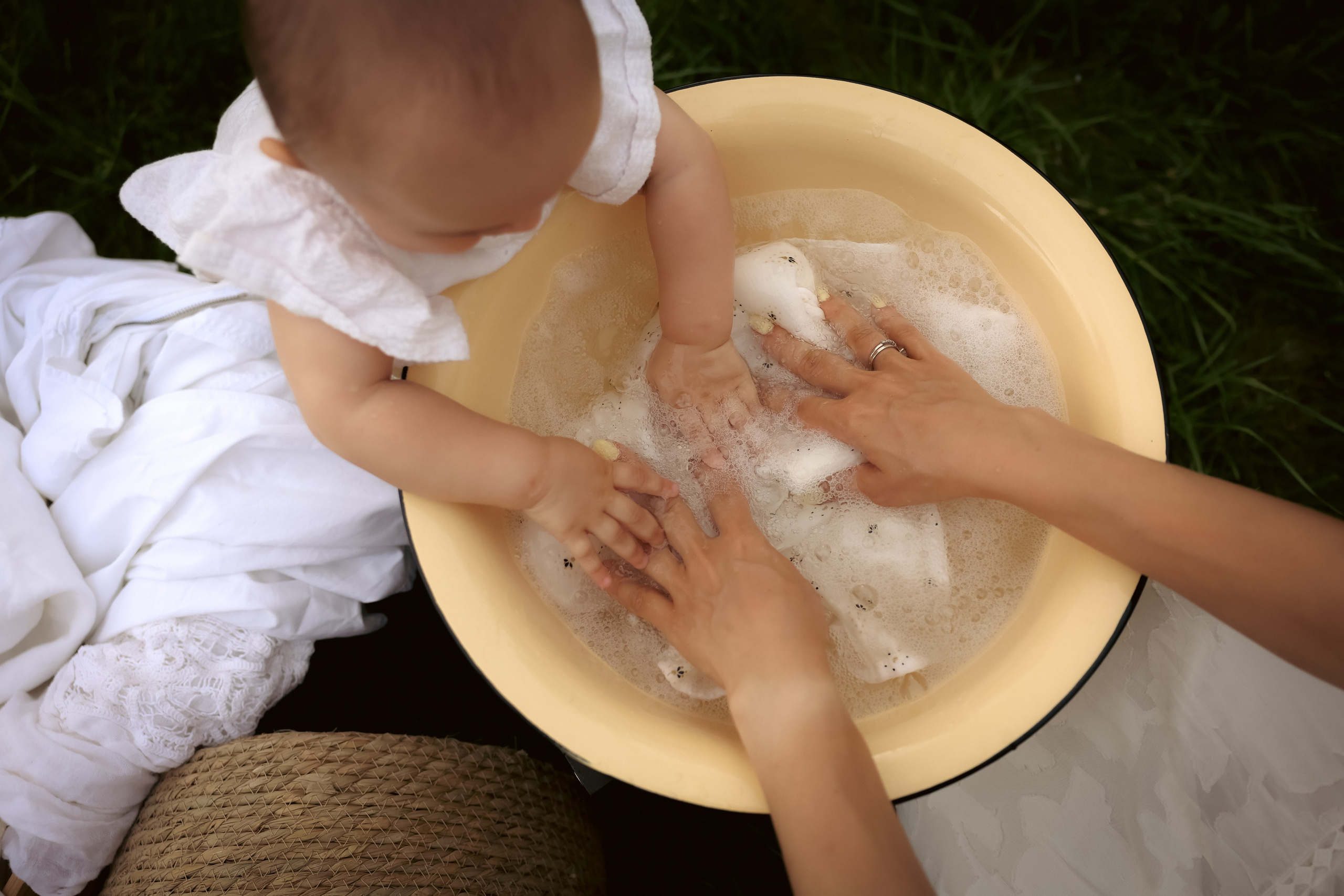 Большая стирка. Ваш семейный newborn и lifestyle фотограф в СПБ Наталья Журавлева