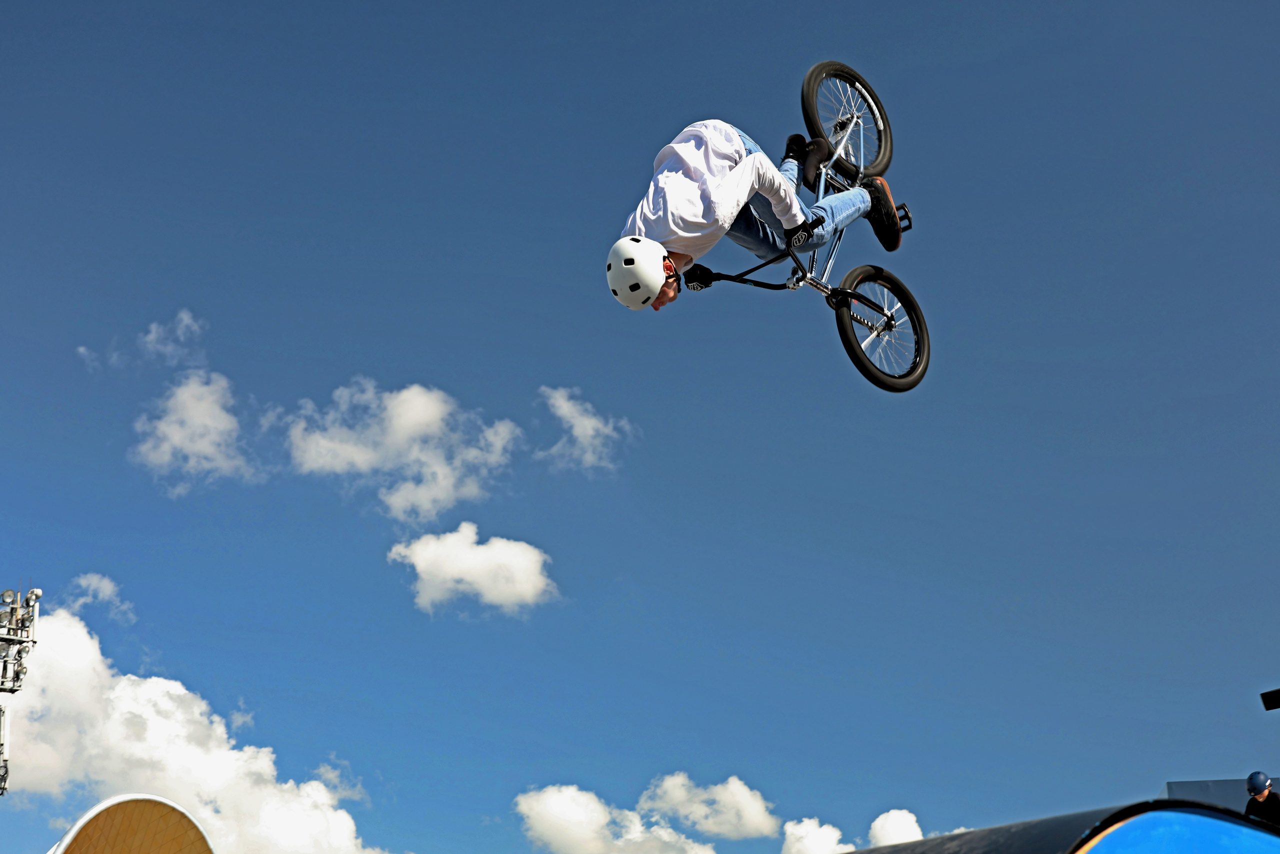 Сальто на BMX