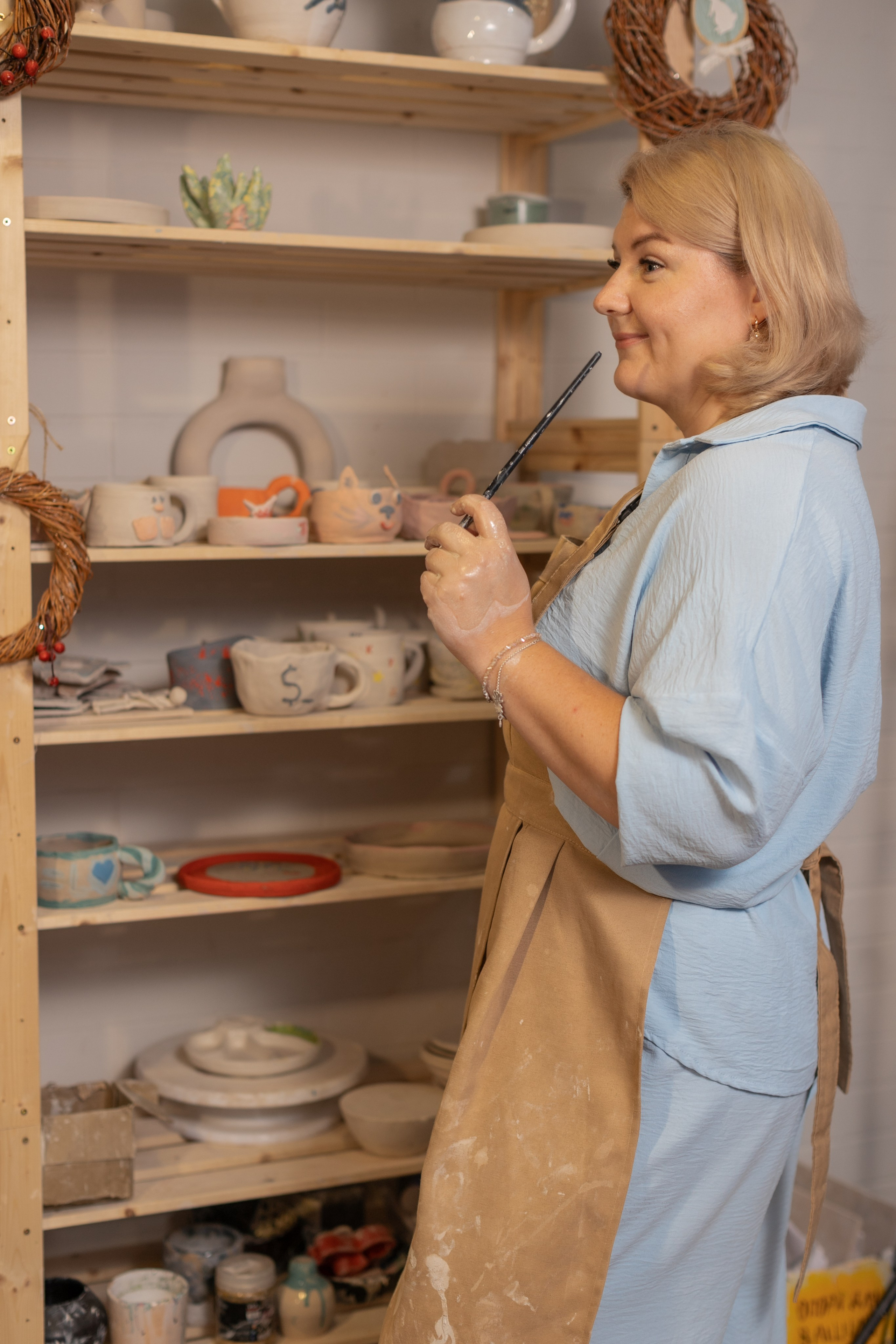 Гончарный МК Ирина и Юлия. Семейный и детский newborn фотограф в Ростове-на-Дону Наталья Лебедева