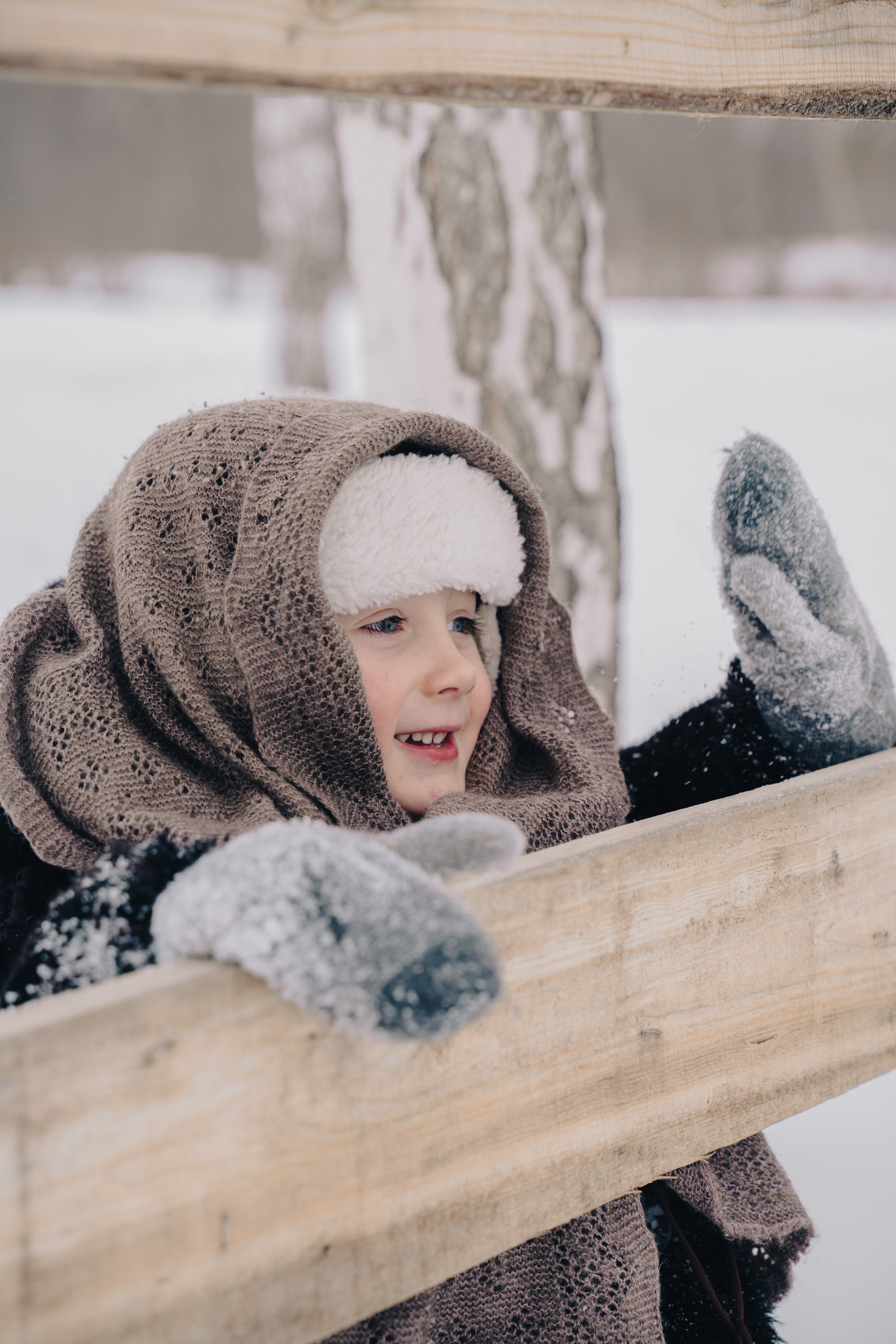 Зимняя семейная фотосессия. Фотограф в Самаре Екатерина Кроз