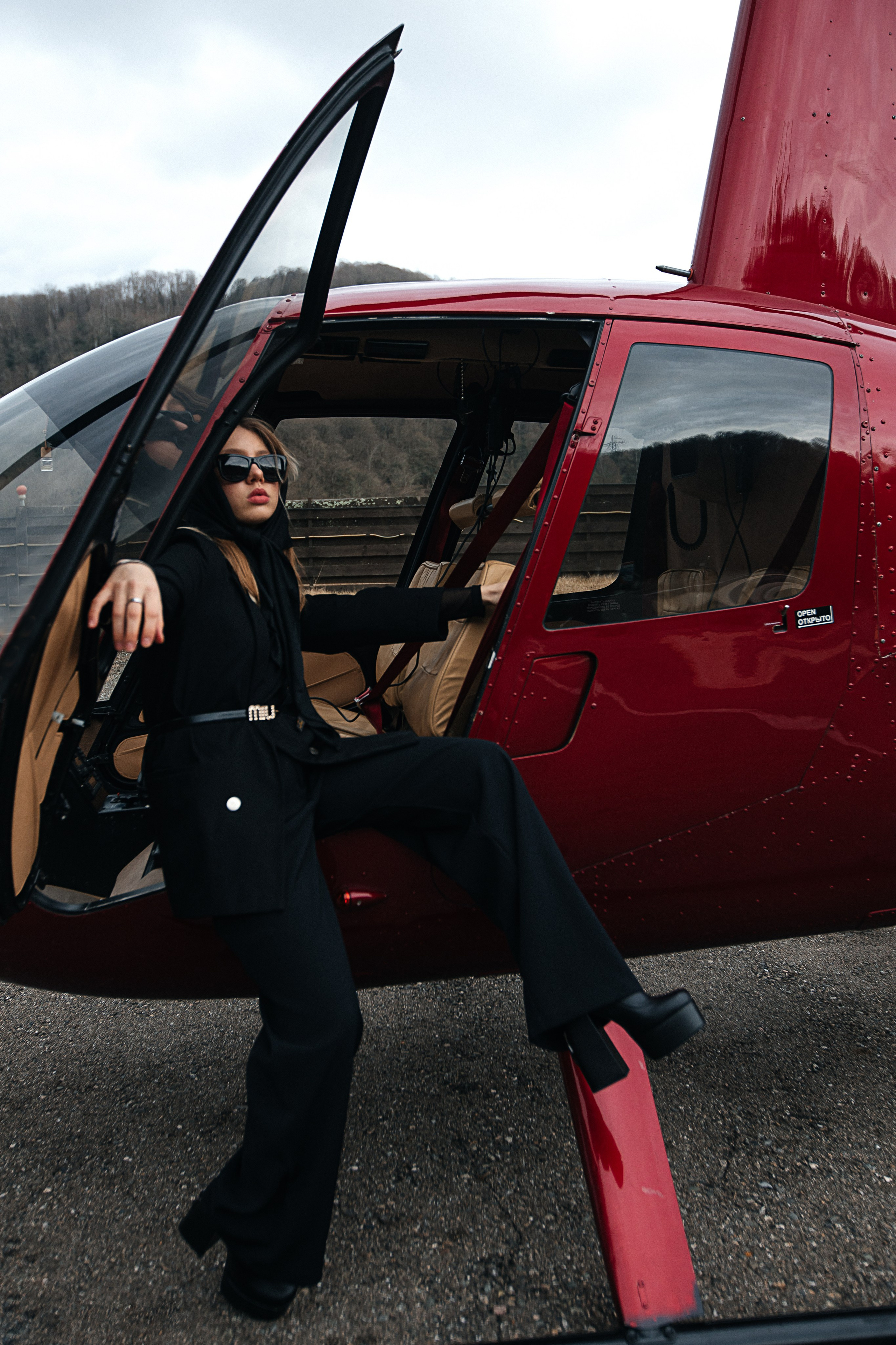 Aviation Style. Efimova Model Agency