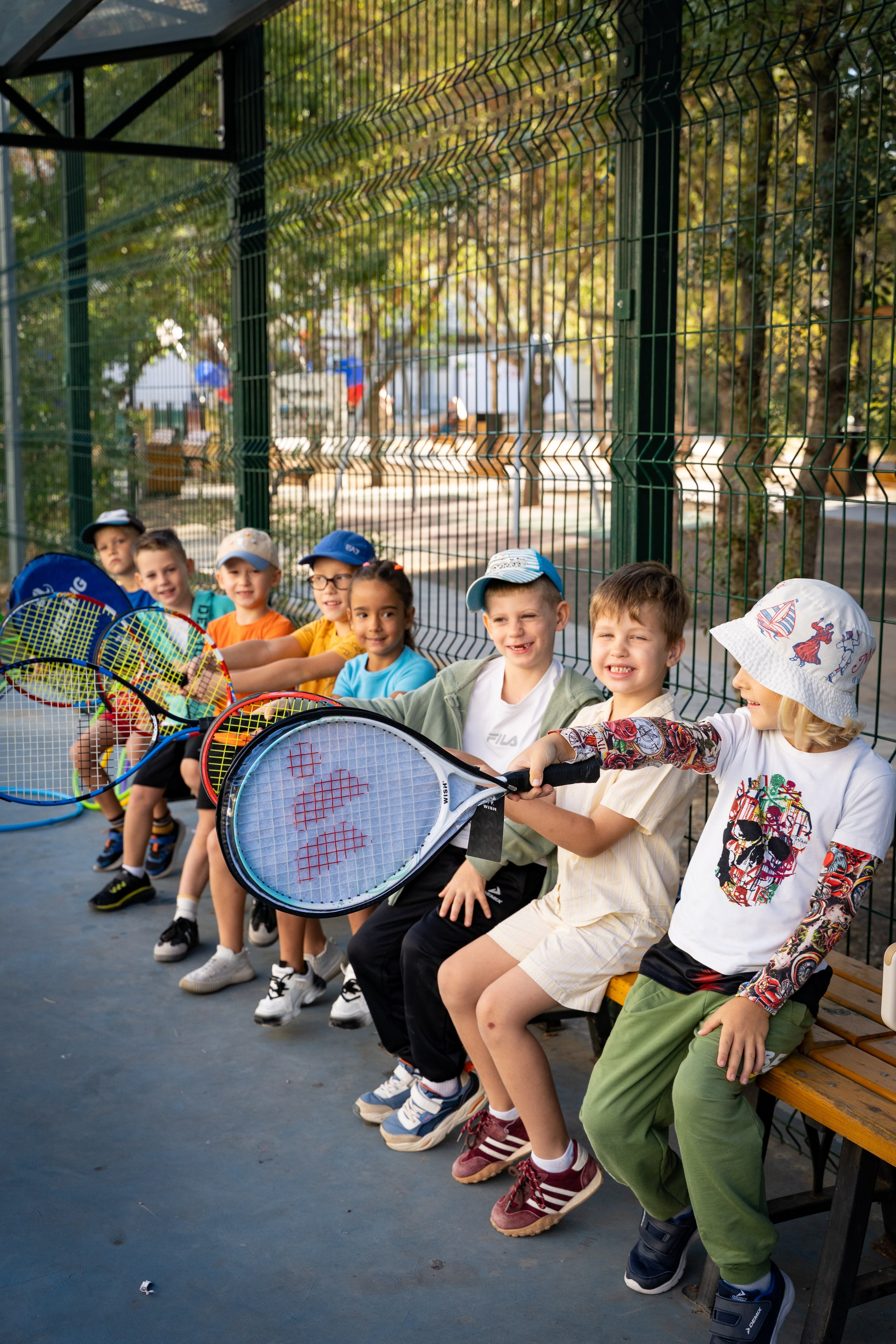 Федерация тенниса Севастополь. Малыши. Анастасия Дунаева. Фотограф в Севастополе