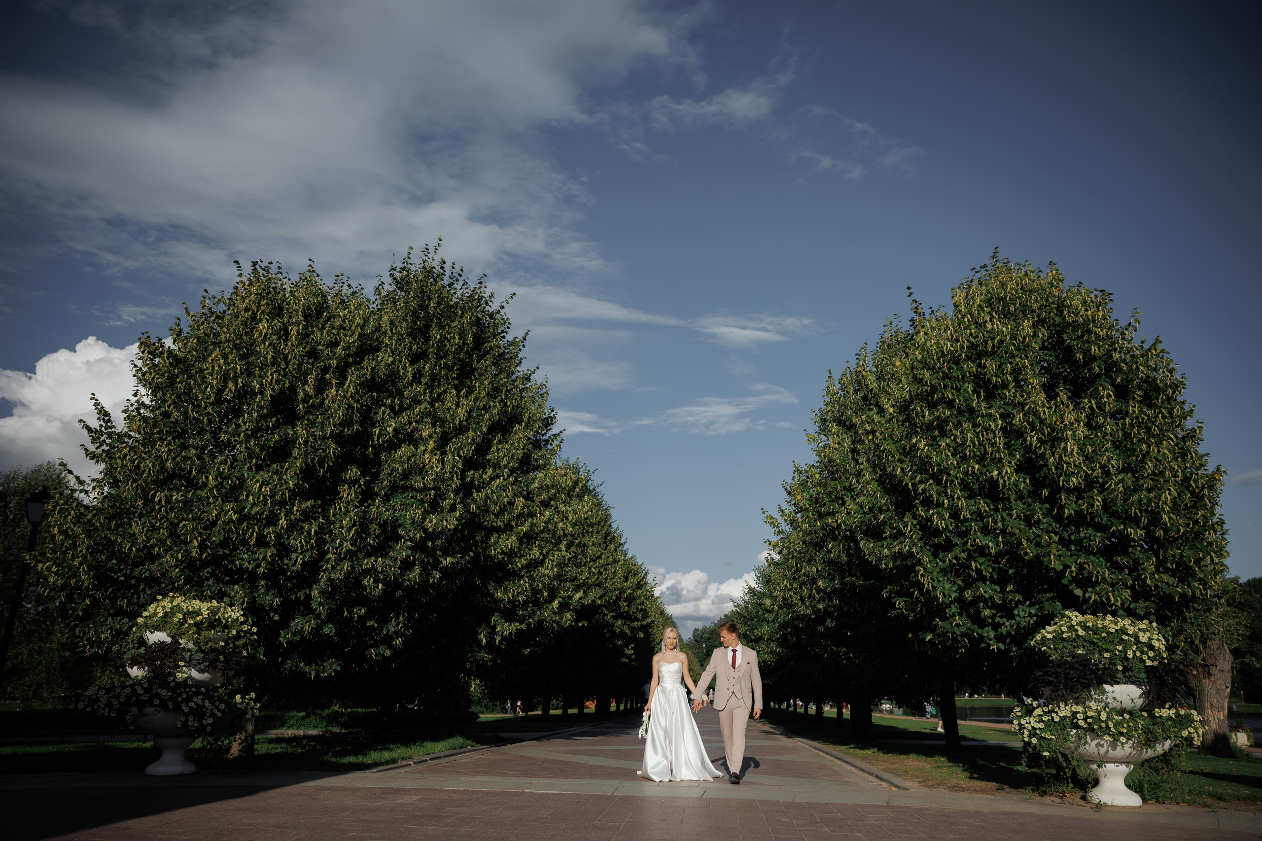 Отель «Милан», Шипиловский ЗАГС, прогулка в парке Царицыно. Свадебный и репортажный фотограф (Москва, Королев и другие)