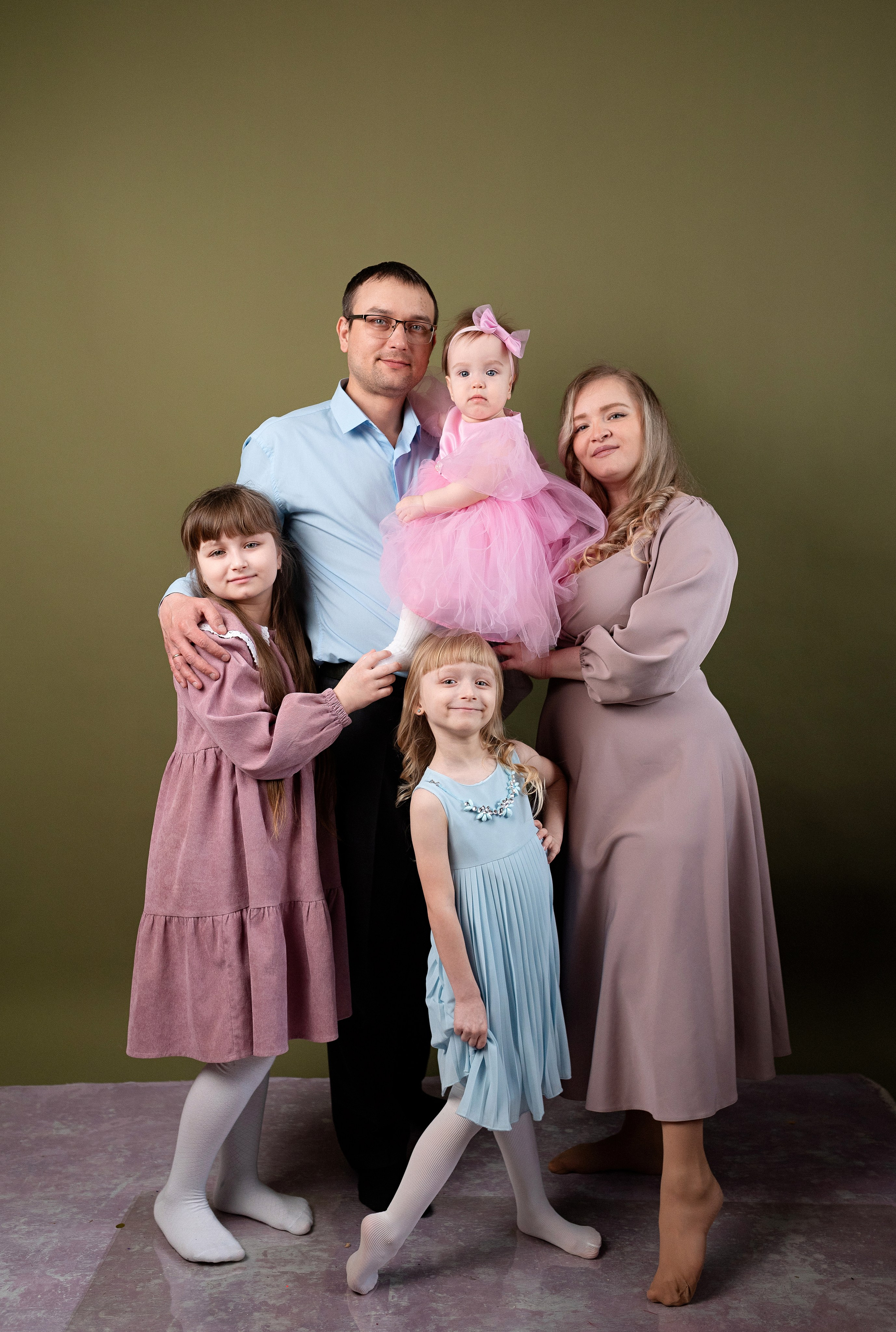 Семья Хлыбовых. Детский и семейный фотограф в Сургуте и Нефтеюганске Анна Старцева