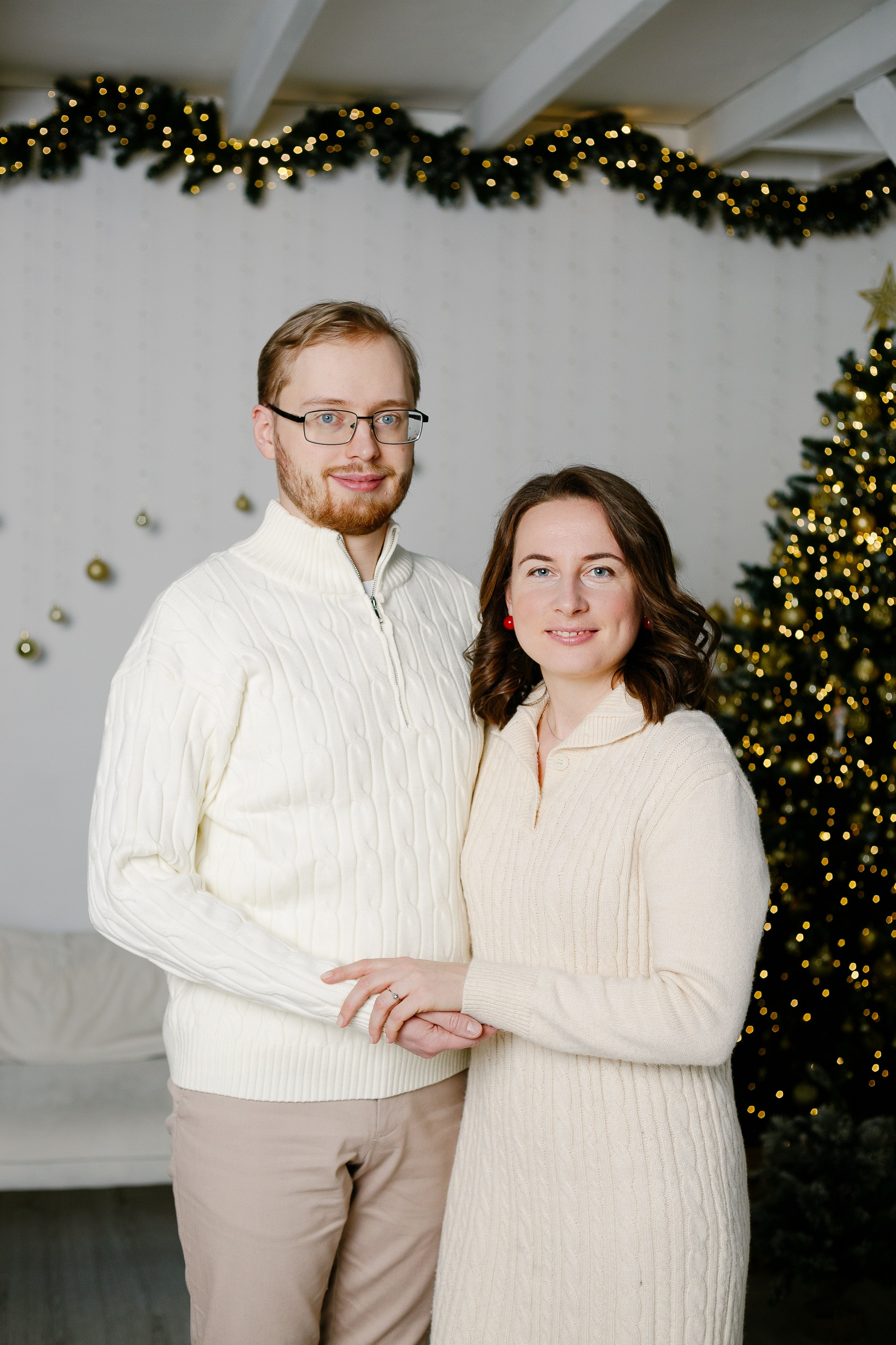 Новогодняя фотосессия в студии