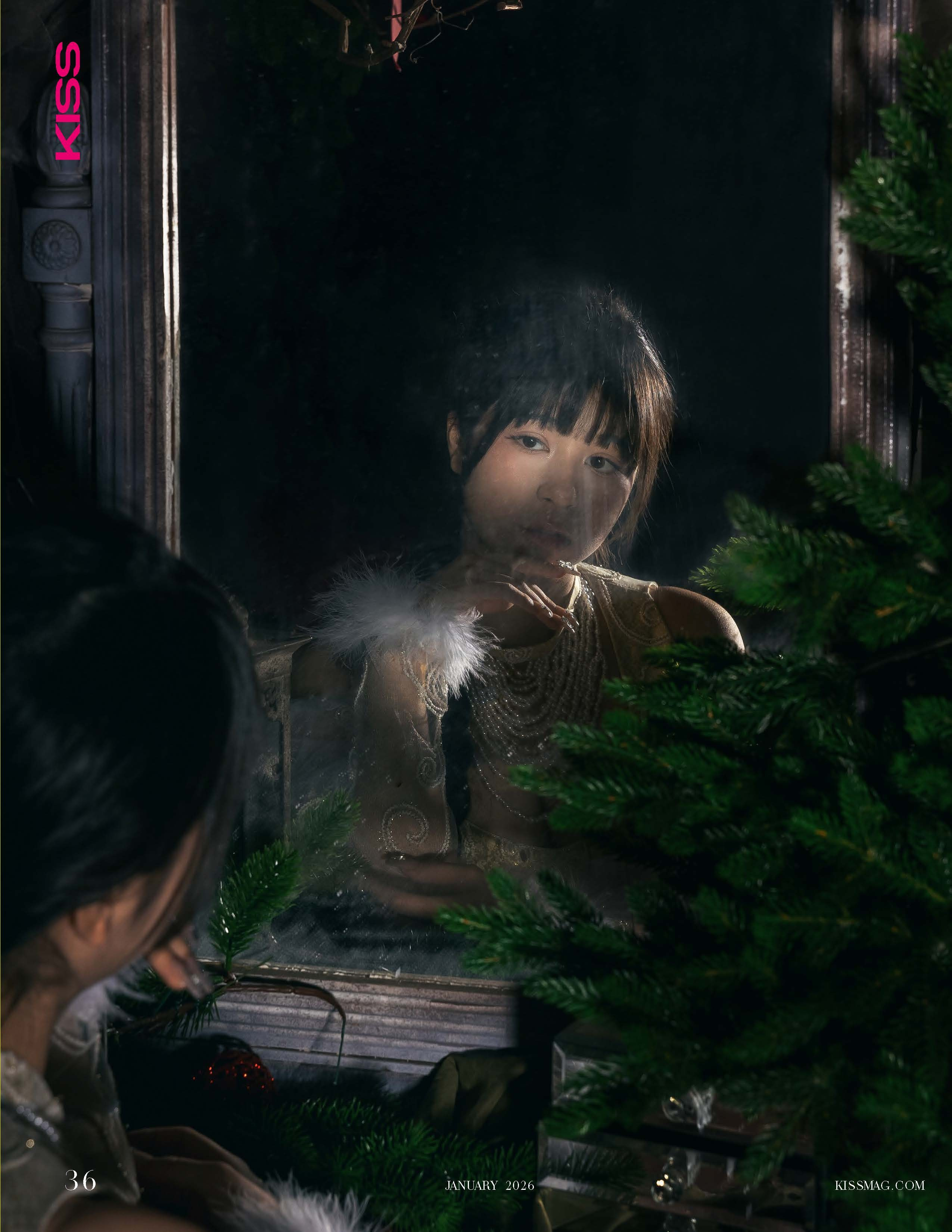 «Зимний цветок». Журнал KISS (Лондон, Великобритания)