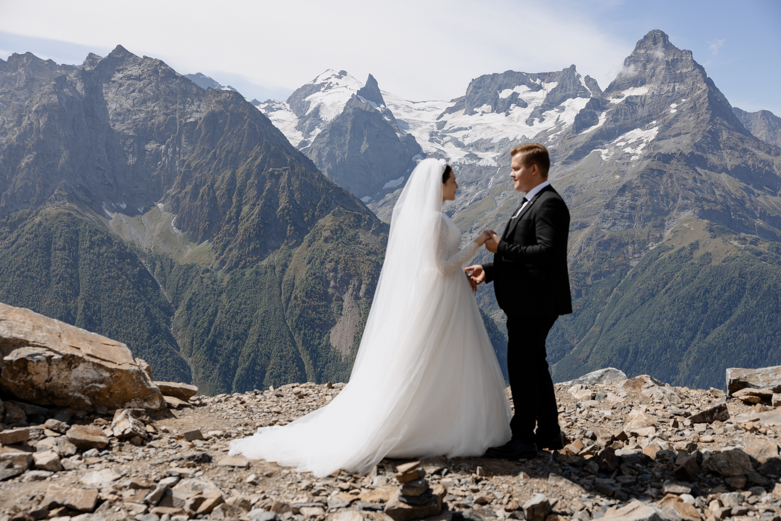 М&Я * Домбай. Миленина Юлия Свадебный и семейный фотограф в Краснодаре
