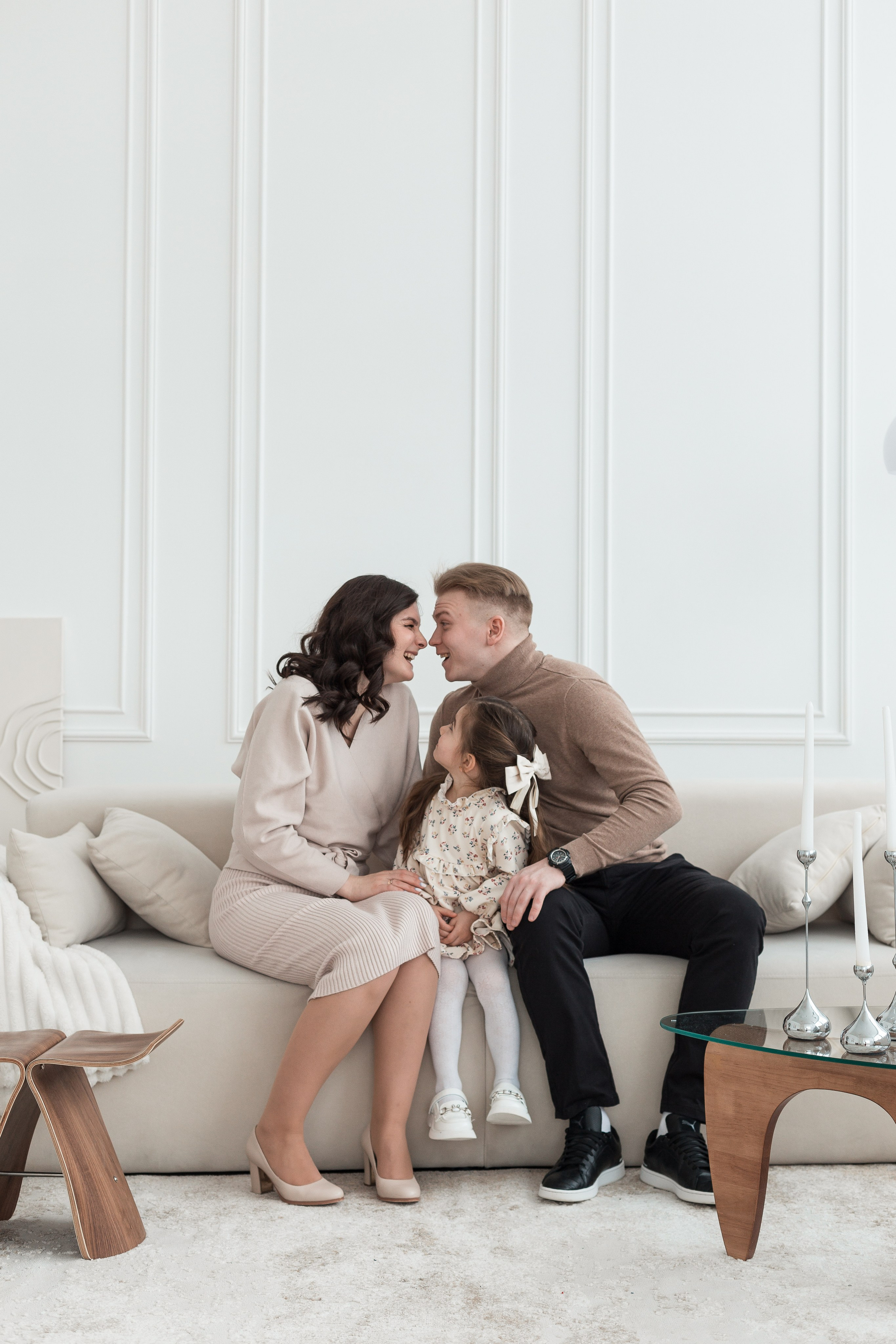 Семейная студийная съемка. Семейный и детский фотограф в Перми Ксения Масленникова